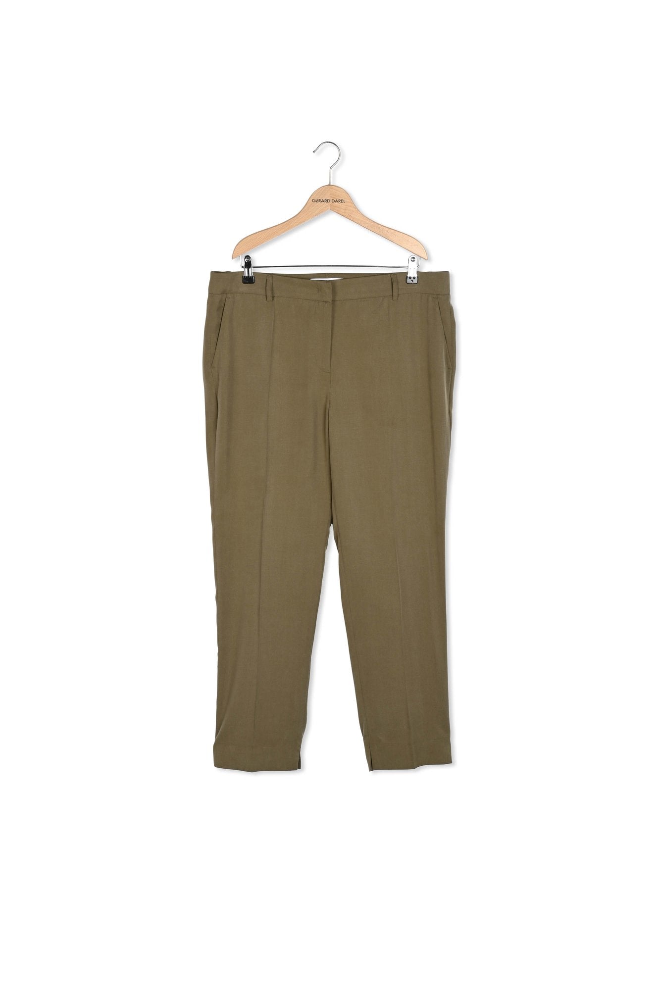 MARCIA - Pantalon droit 7/8 Faume - seconde main