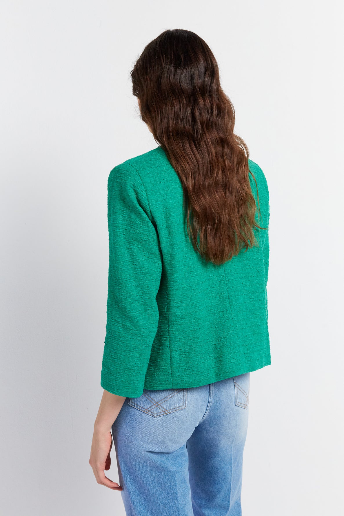 Veste en tweed avec détails travaillés - NORAN Faume - seconde main