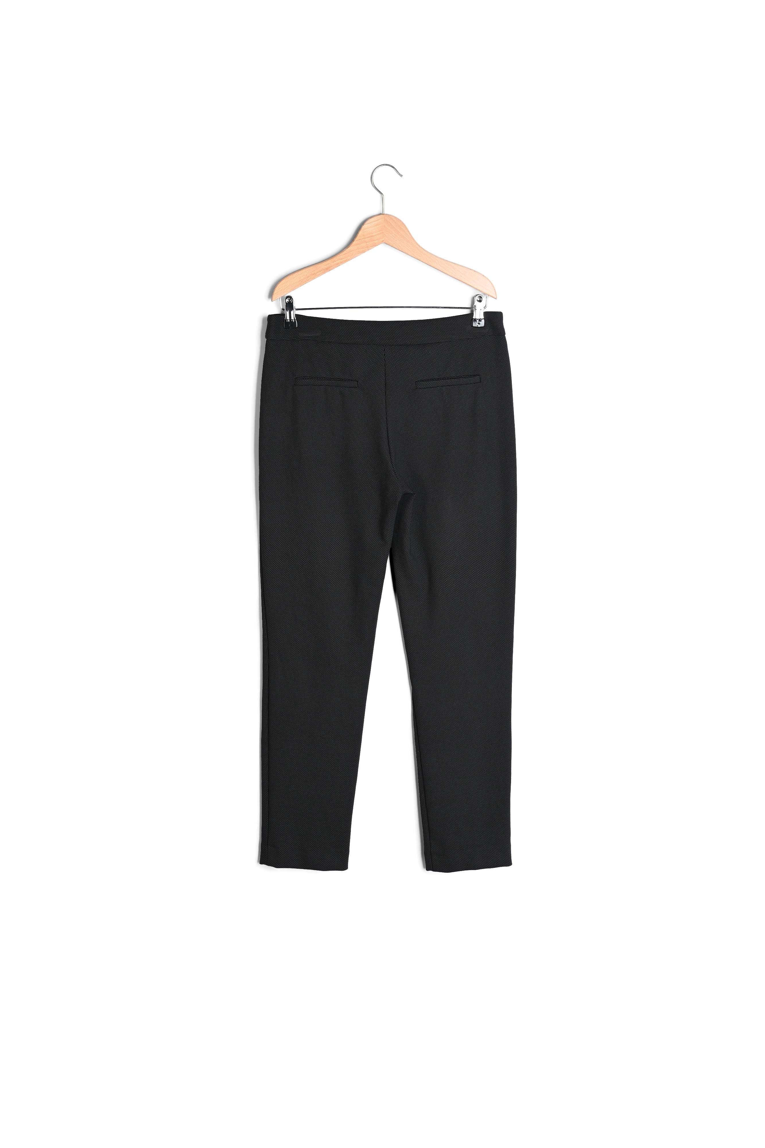 Pantalon droit 7/8 à fin plumetis - ECATERINA Faume - seconde main