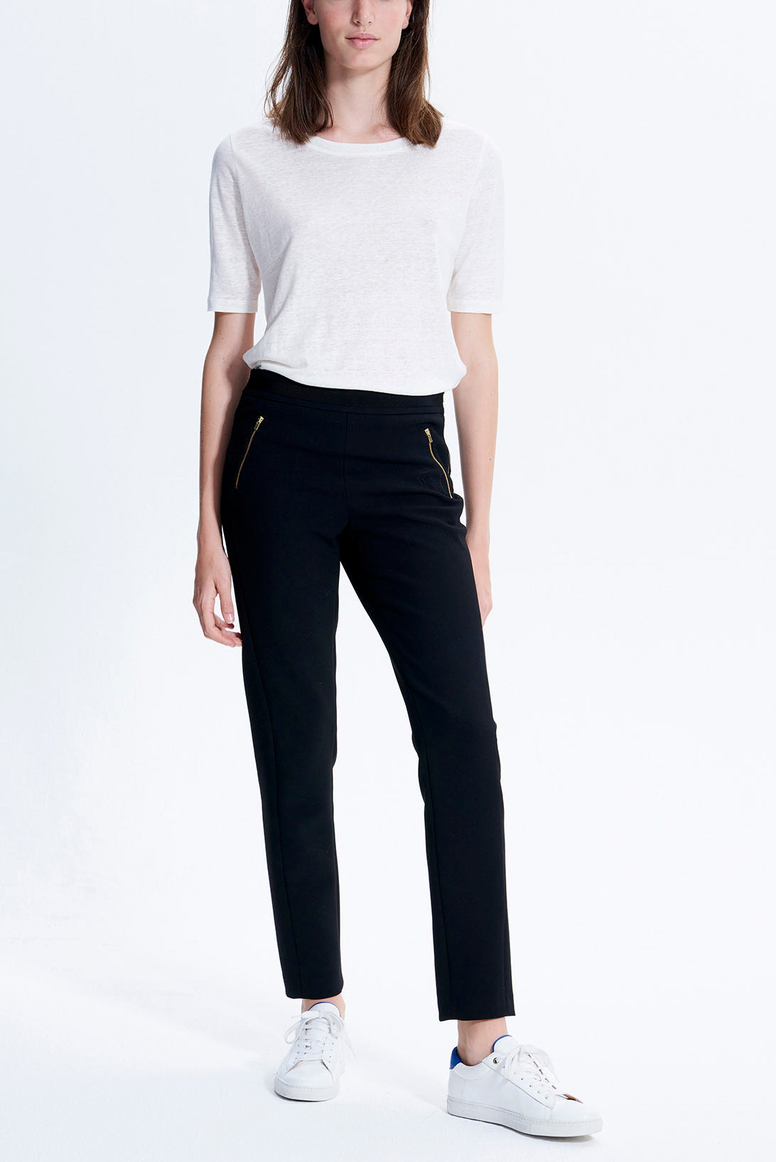 LOREN - Pantalon cigarette Faume - seconde main