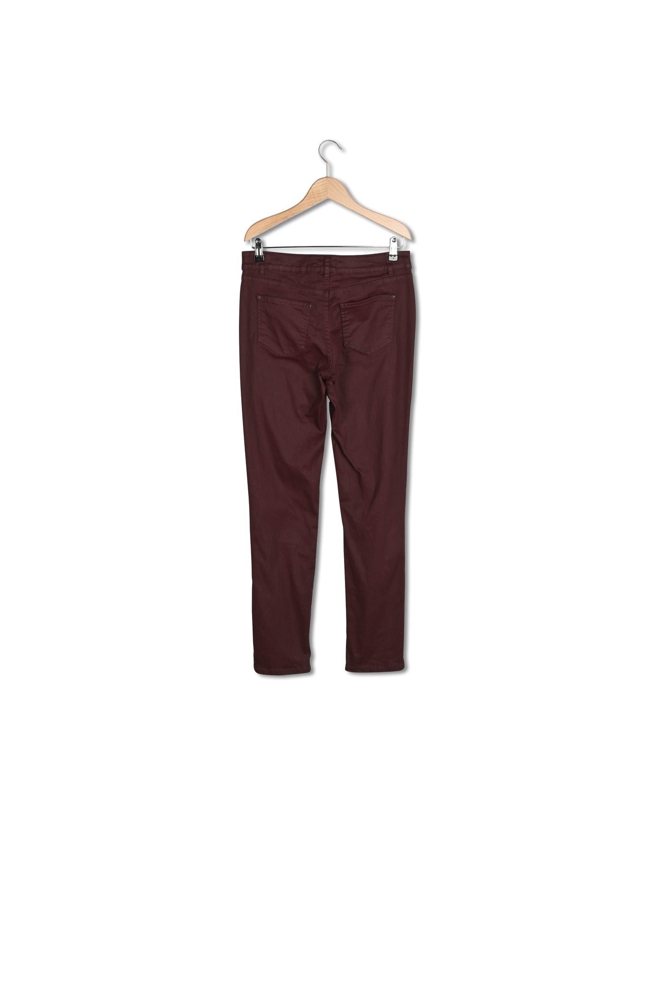 Jean slim en coton enduit - ELANA Faume - seconde main