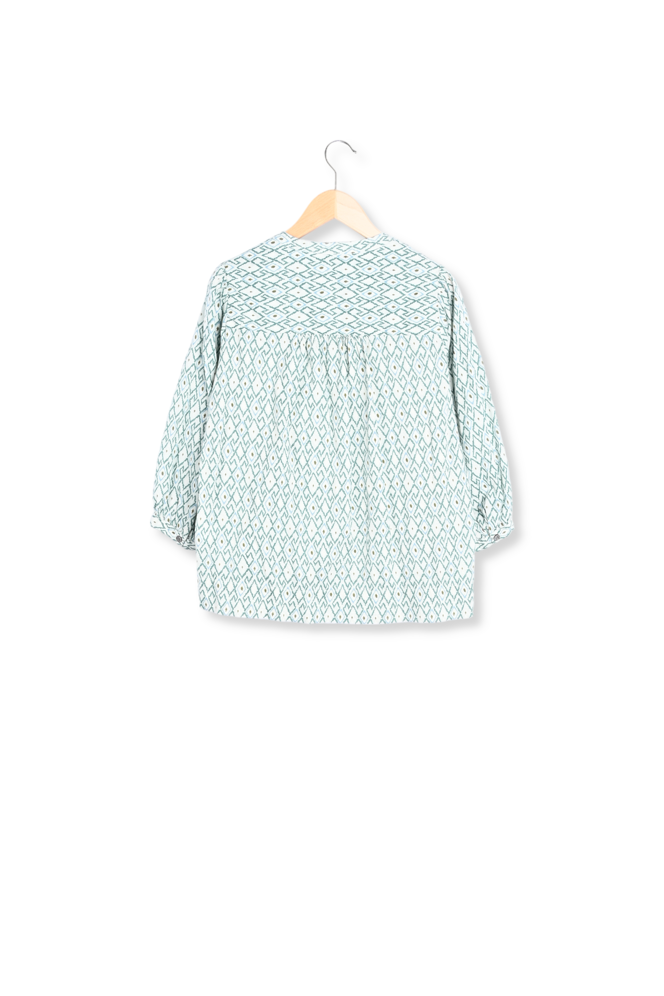 Blouse en voile de coton imprimé - CLOTHILDE Faume - seconde main