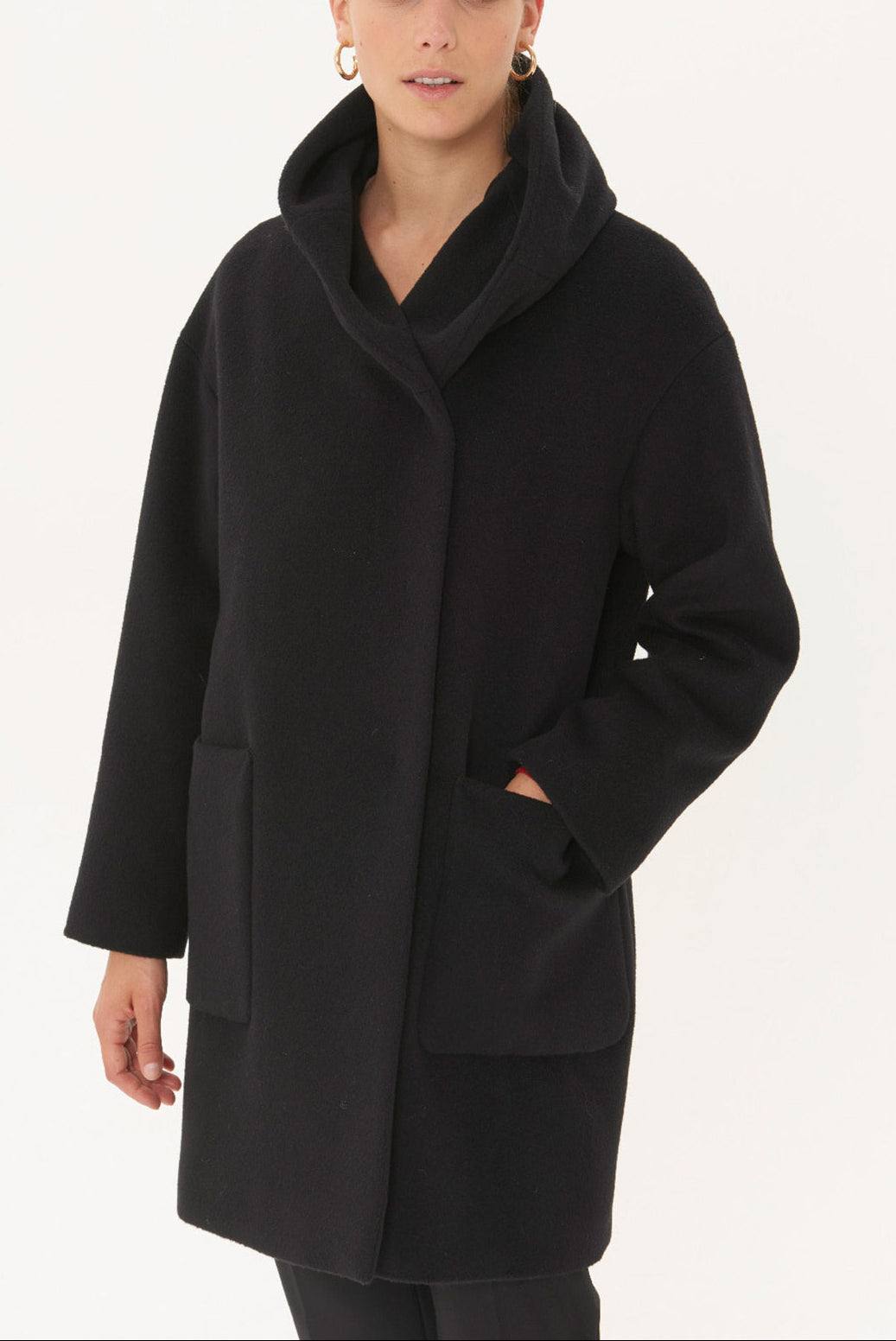 PHOENIX - Manteau en laine vierge Faume - seconde main