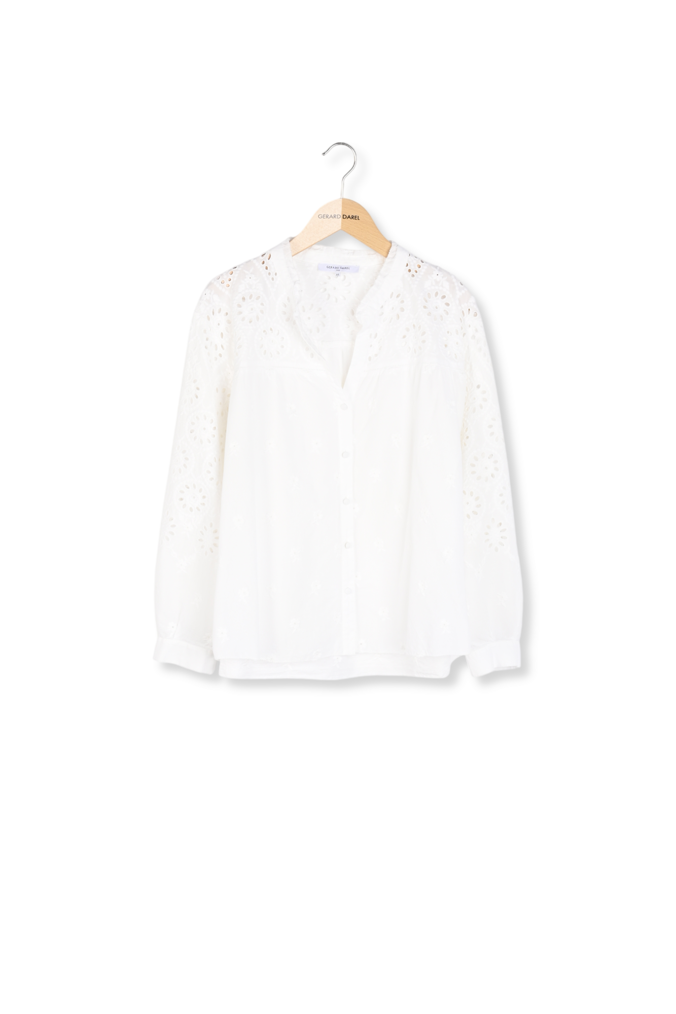 Chemise en coton ajouré - CORALYSE Faume - seconde main