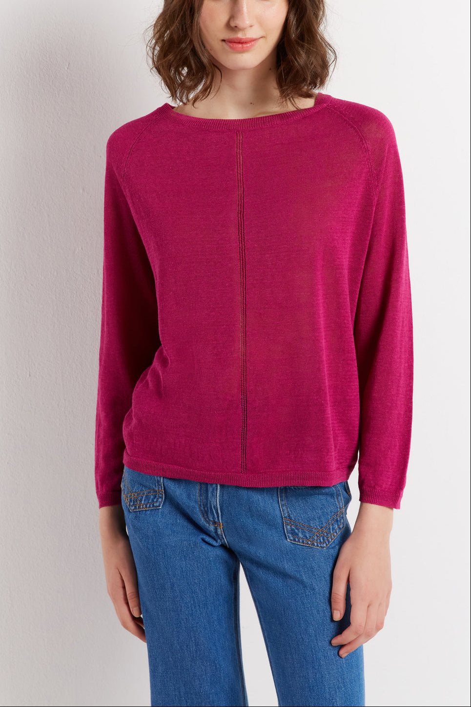 Pull fin en lin mélangé - ELLIA Faume - seconde main