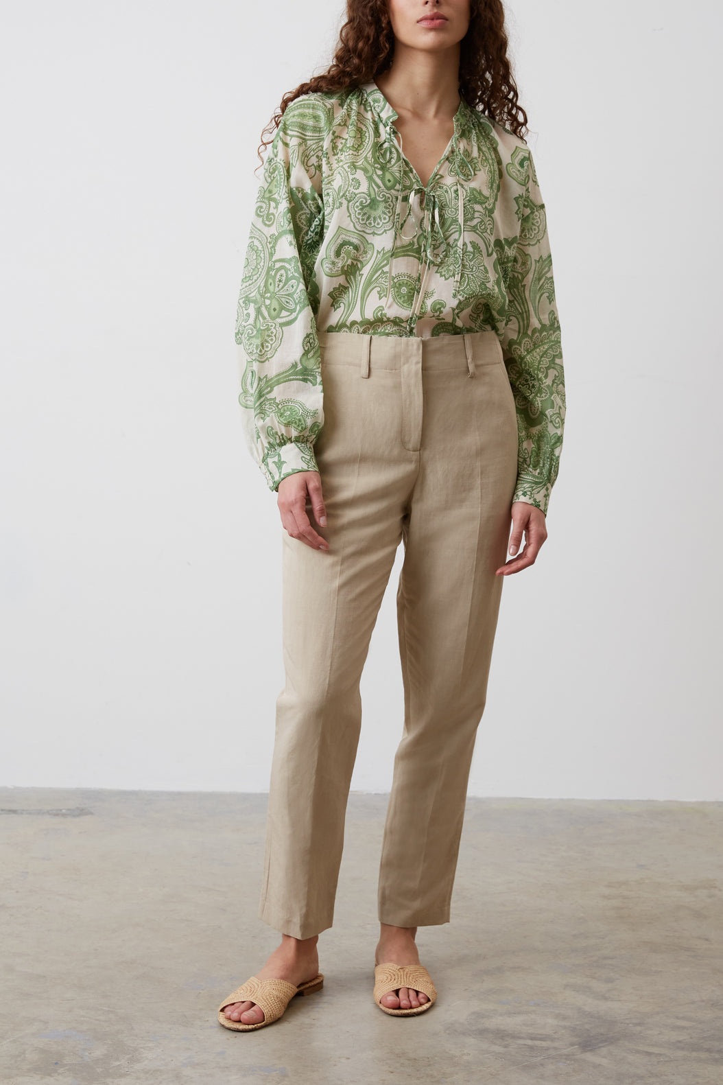 Pantalon de tailleur - ELINNA Faume - seconde main