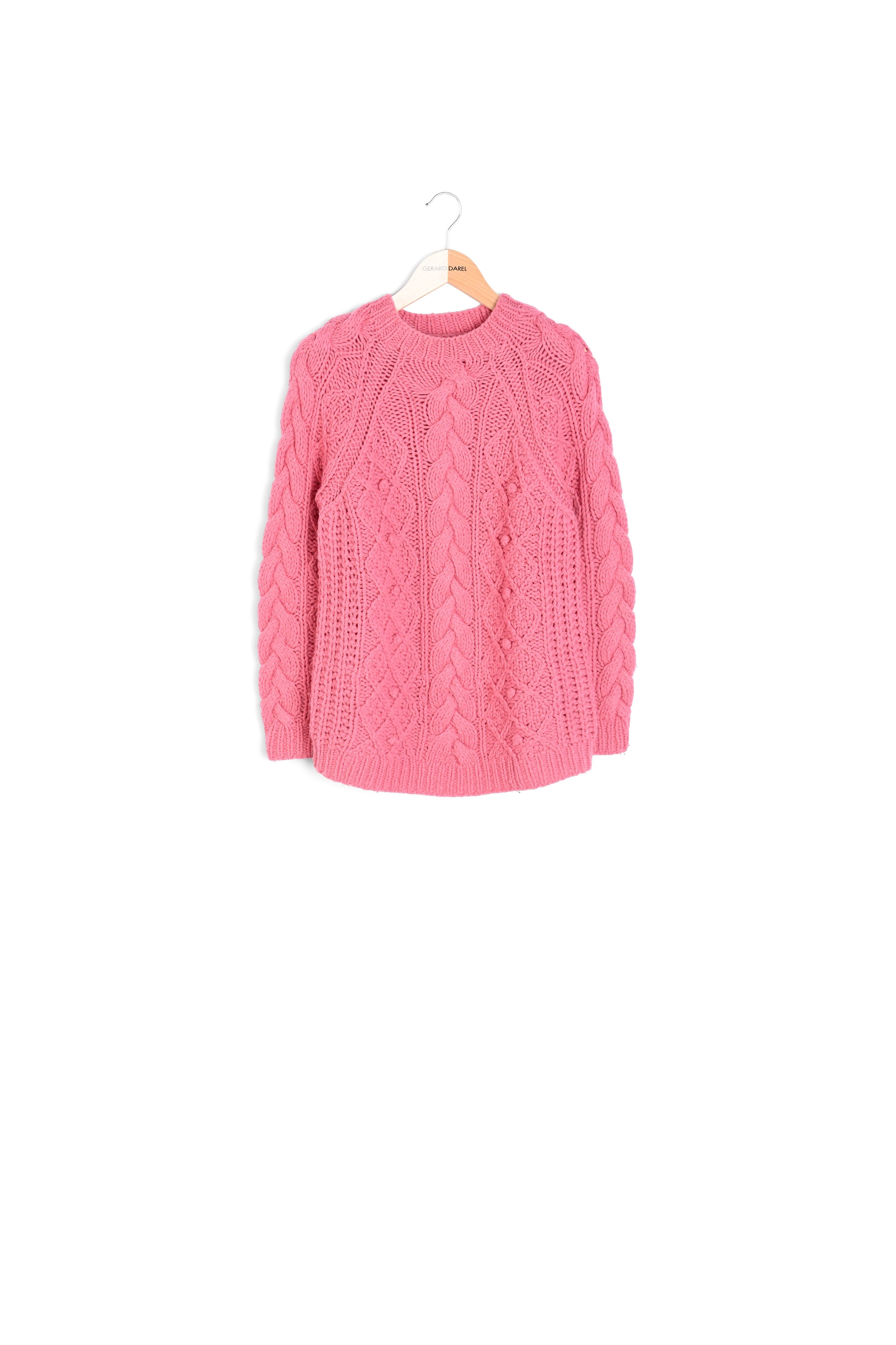 SUN - Pull en maille torsadée Faume - seconde main