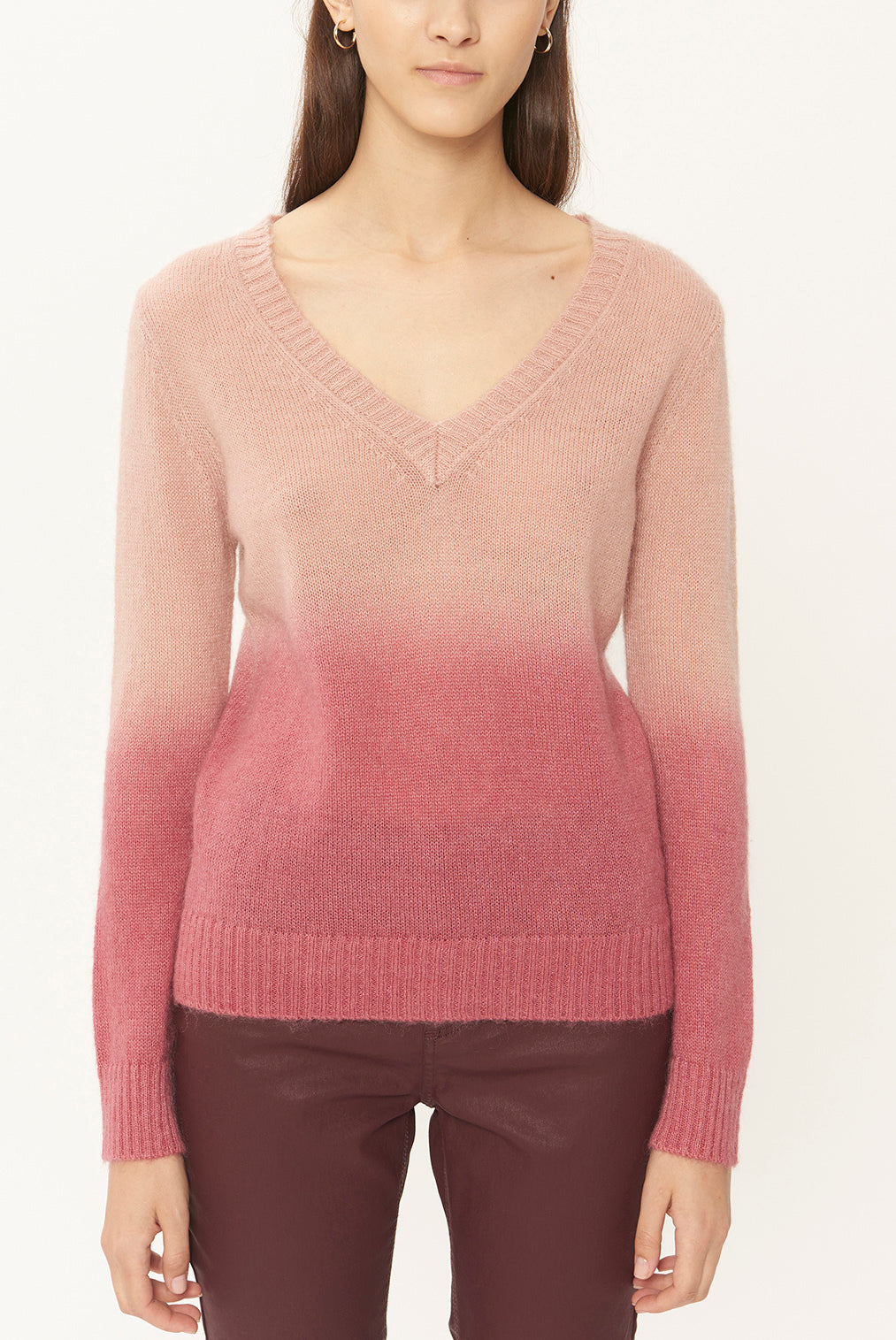 SILVER - Pull tie and dye en laine mélangée Faume - seconde main