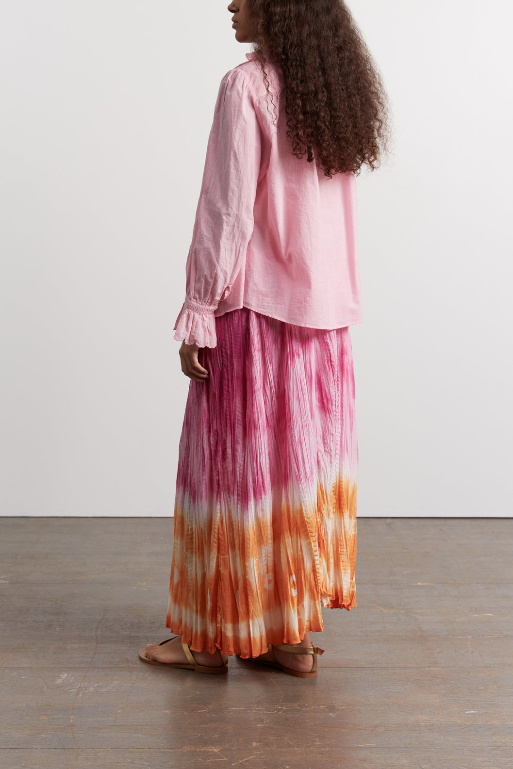 Blouse en 100% coton brodé - CHARLINE Faume - seconde main