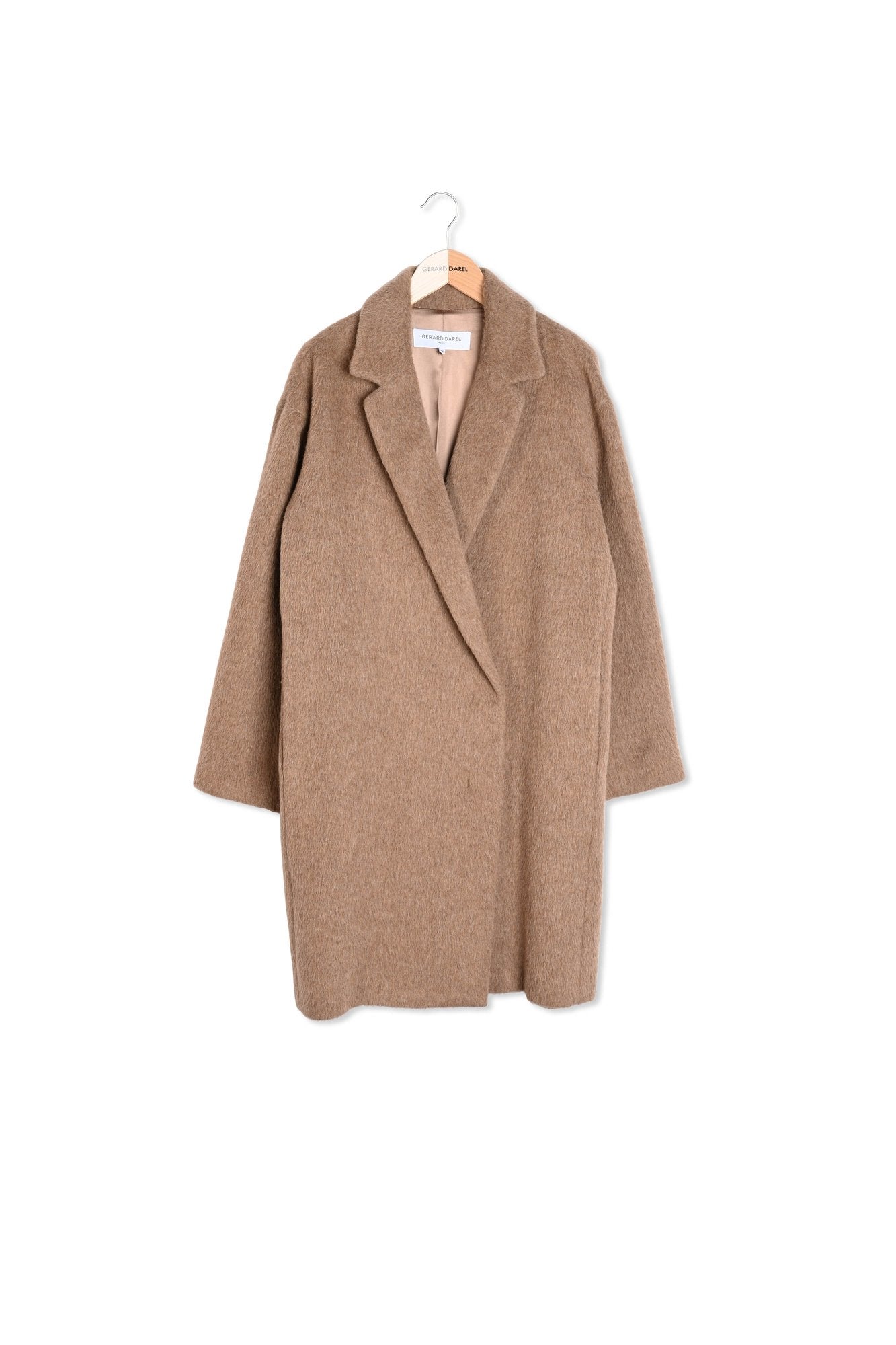 PABLO - Manteau en laine vierge et alpaga Faume - seconde main