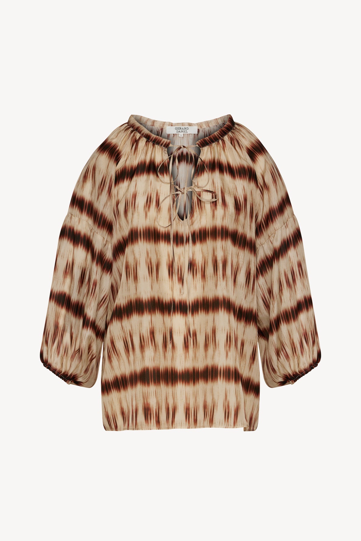 Blouse en soie imprimée - ESTHER Faume - seconde main