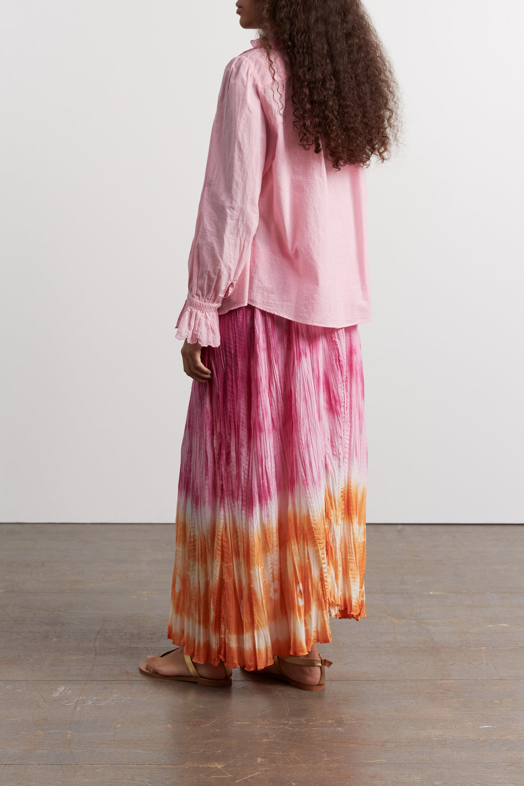 Blouse en 100% coton brodé - CHARLINE Faume - seconde main