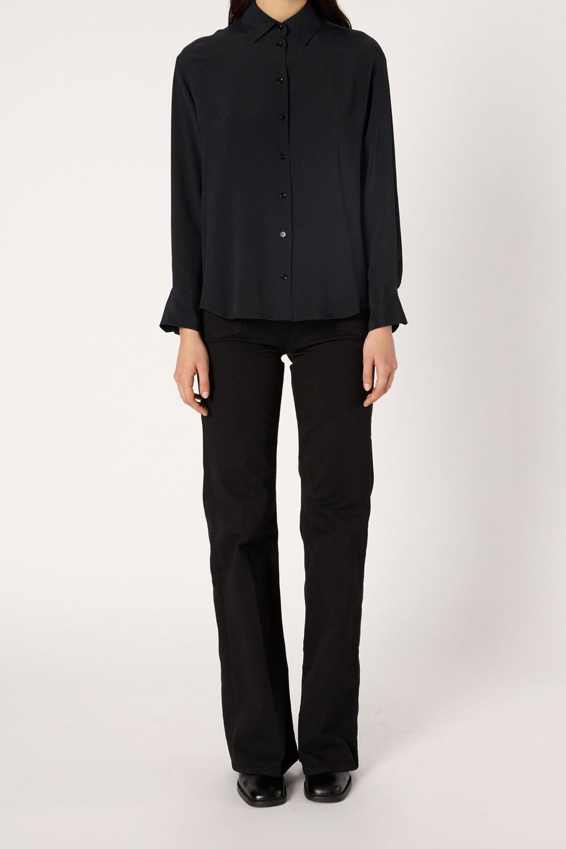Chemise fluide noire - BEATA Faume - seconde main