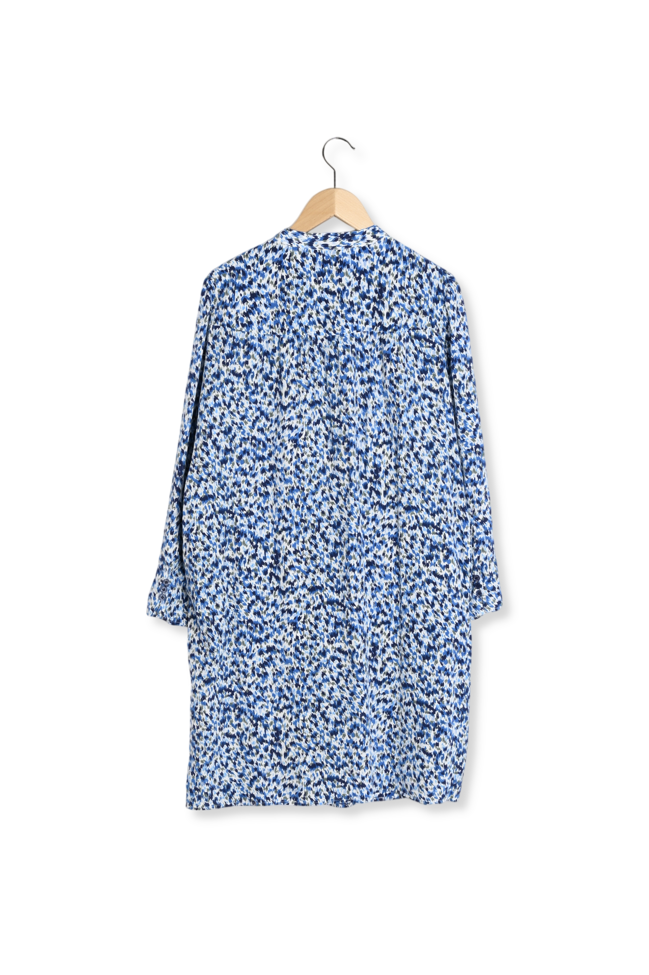 SHAILY - Robe-chemise courte en soie imprimée Faume - seconde main