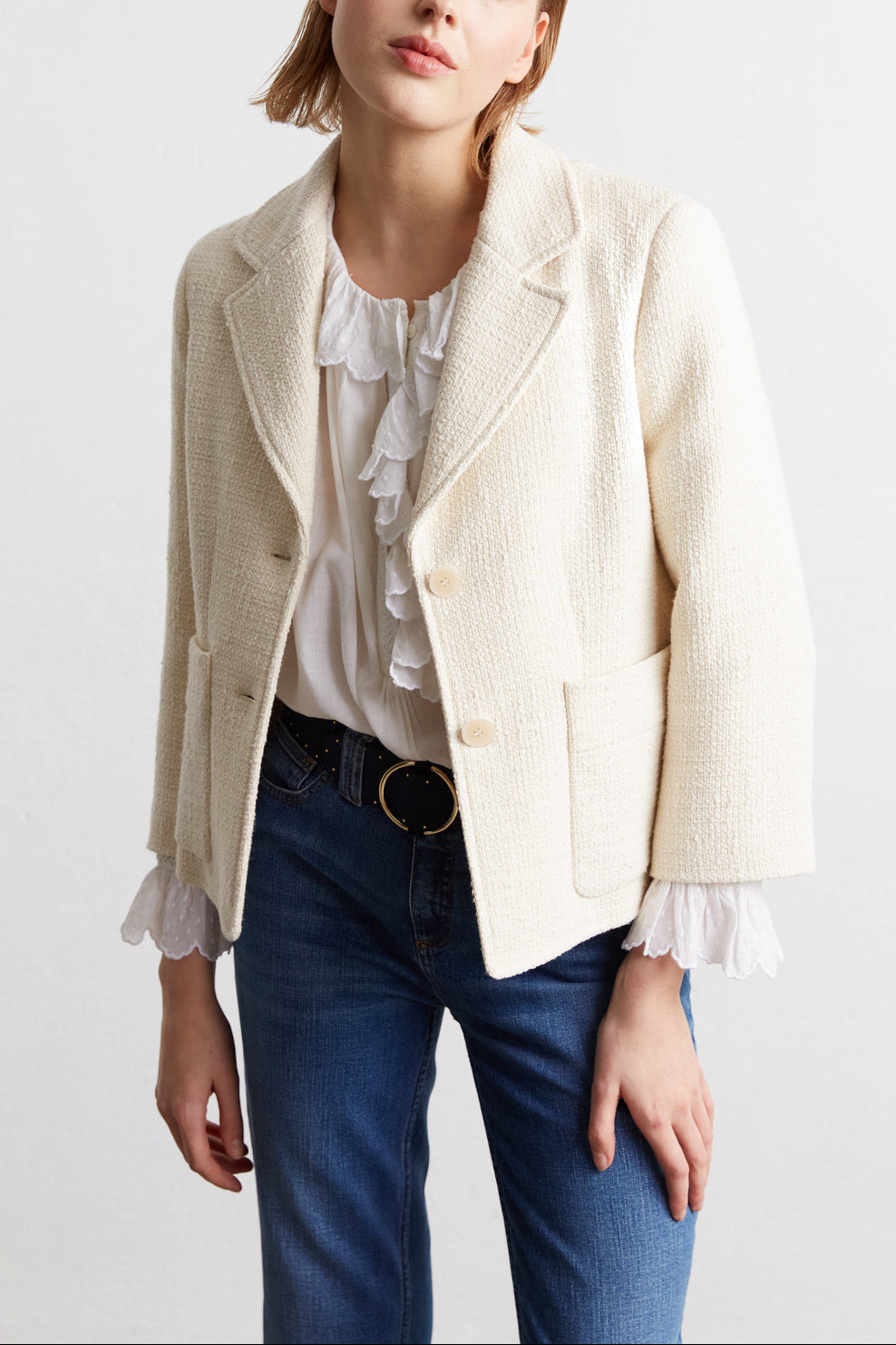 Veste en tweed - NINON Faume - seconde main