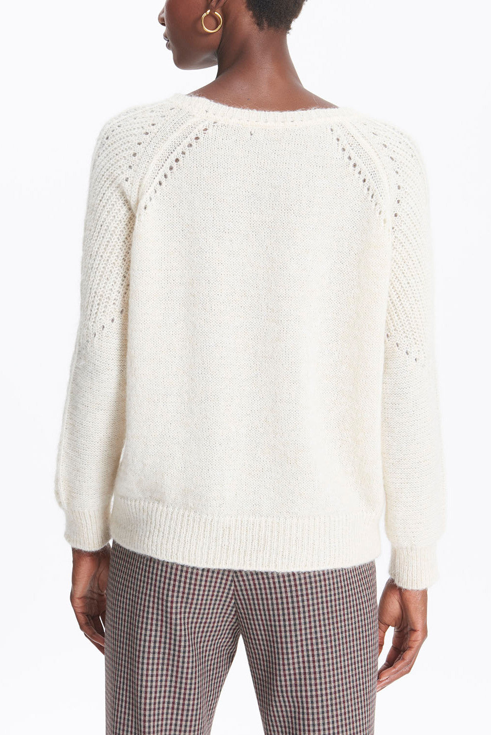 SIMONE - Pull en maille ajourée Faume - seconde main