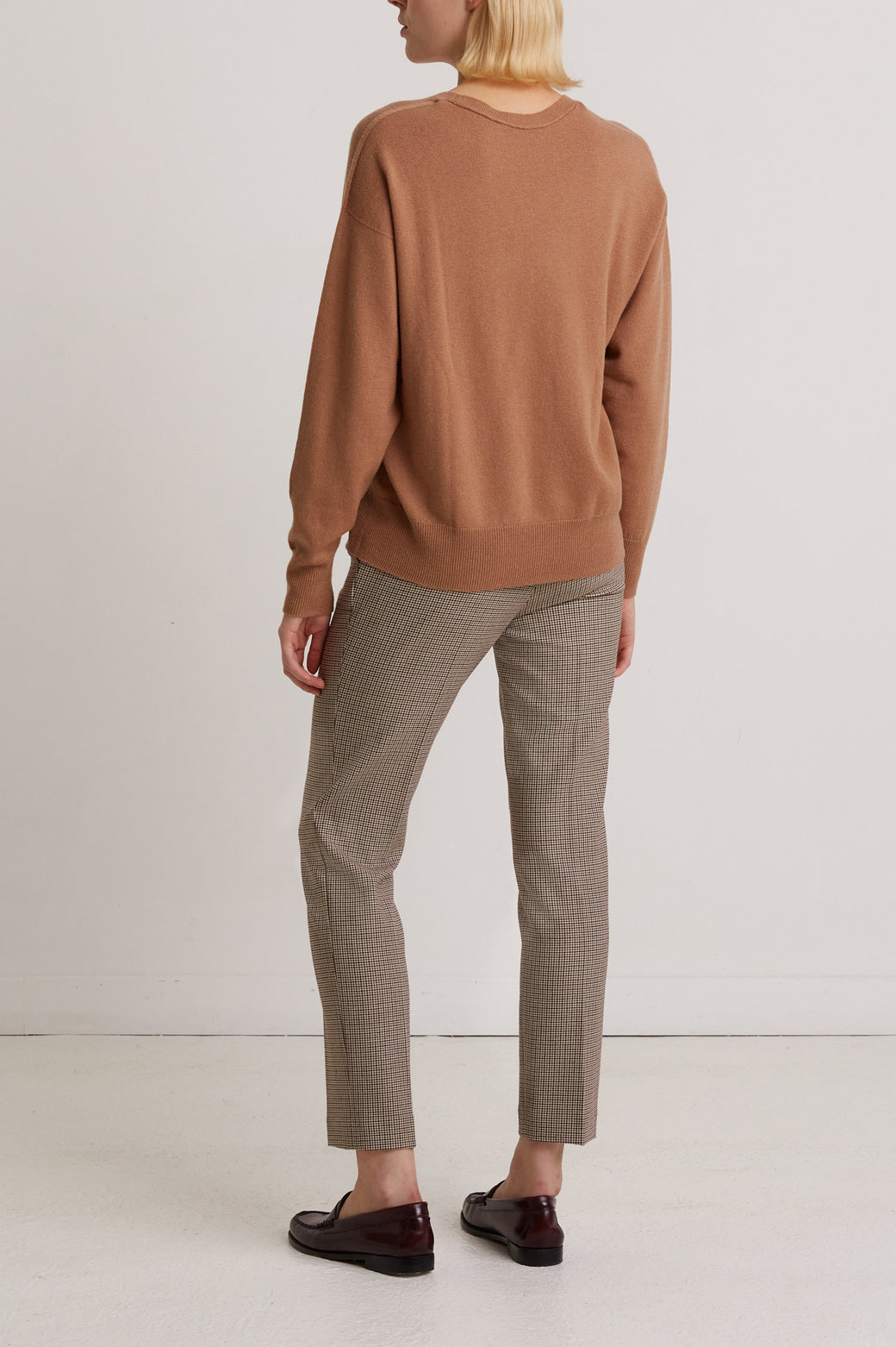 Pull V oversize en laine - LUCIEN Faume - seconde main