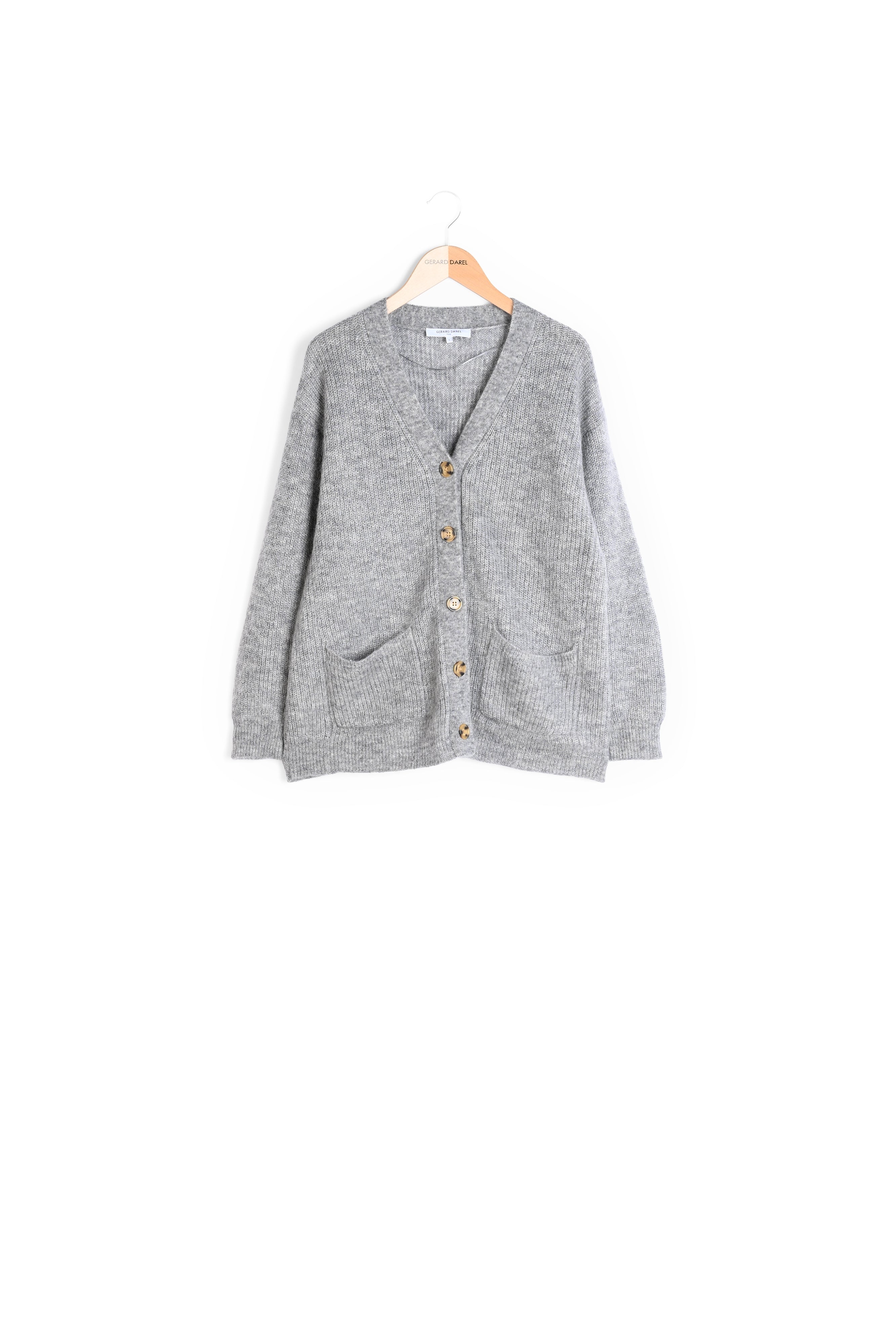 Gilet mohair long et doux - LESSY Faume - seconde main