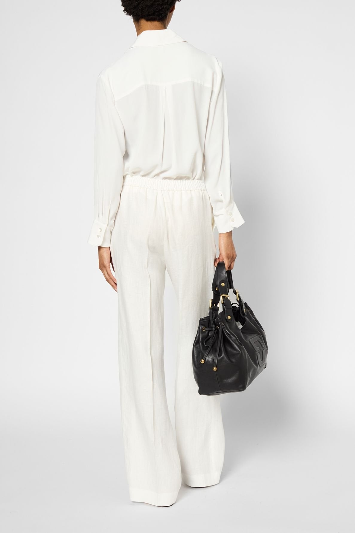 Pantalon large en lin - LENE Faume - seconde main