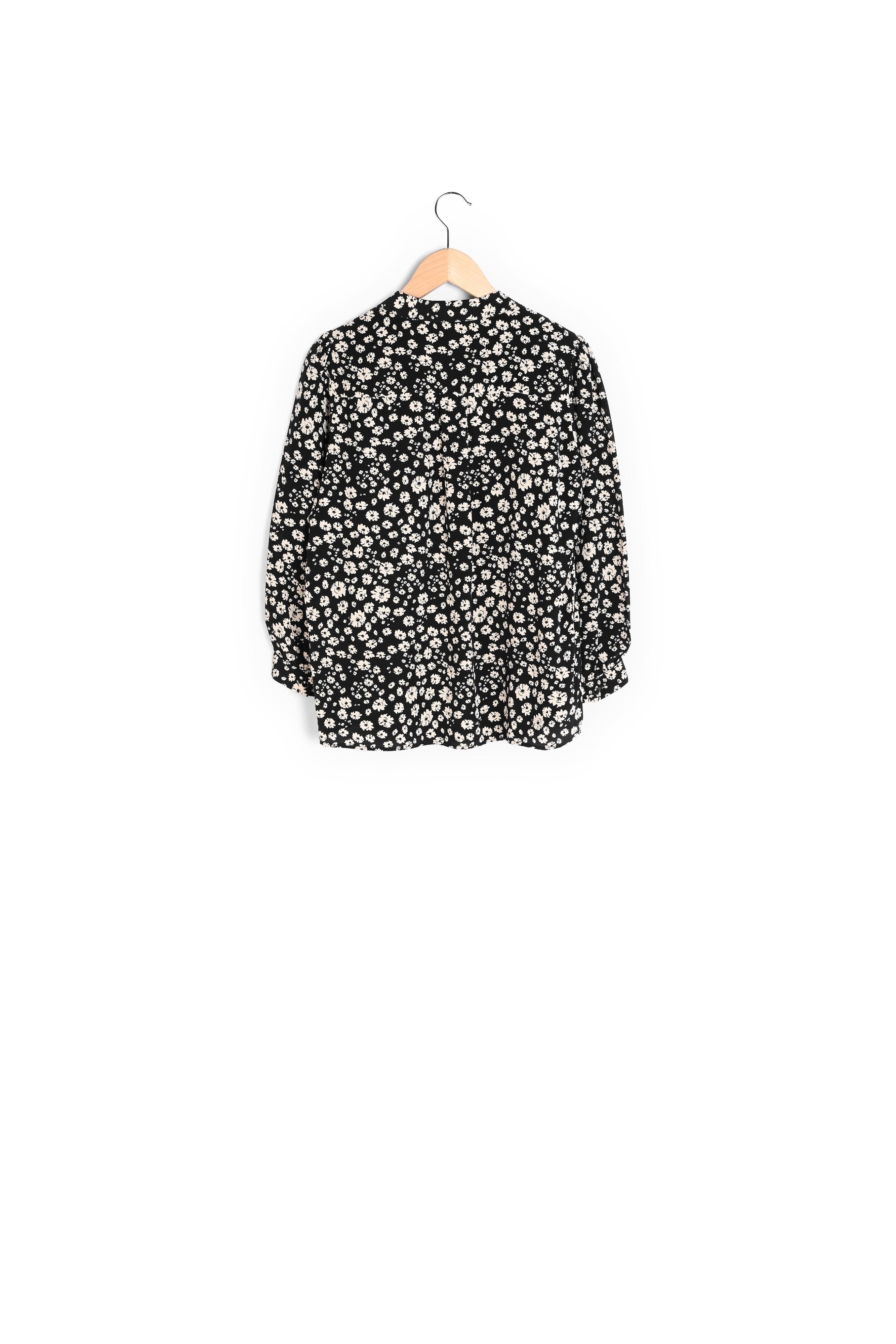 NILLS - Blouse en soie imprimée Faume - seconde main