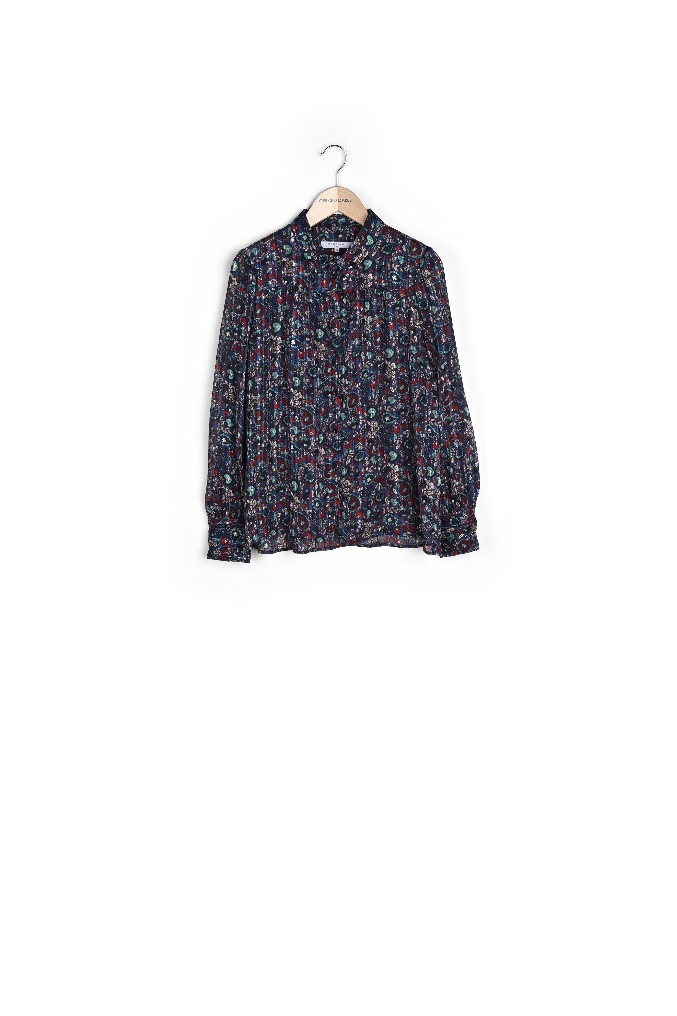 MAXINE - Chemise ample imprimé cachemire Faume - seconde main