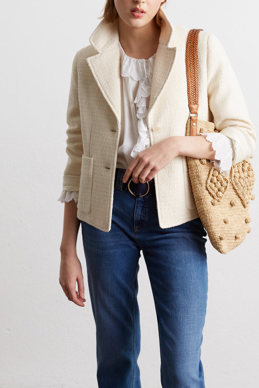 Veste en tweed - NINON Faume - seconde main