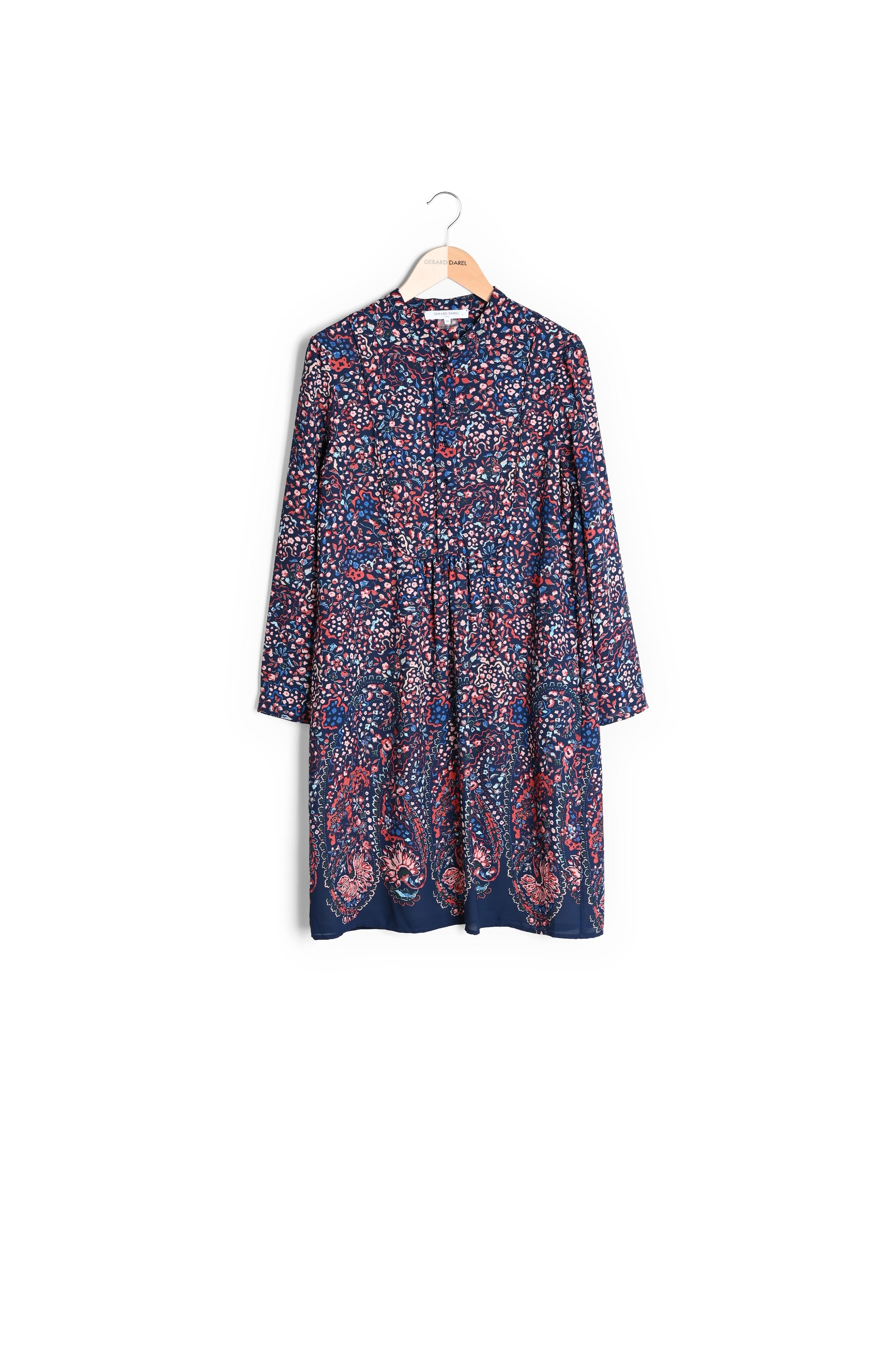 DALI - Robe courte en crêpe Faume - seconde main