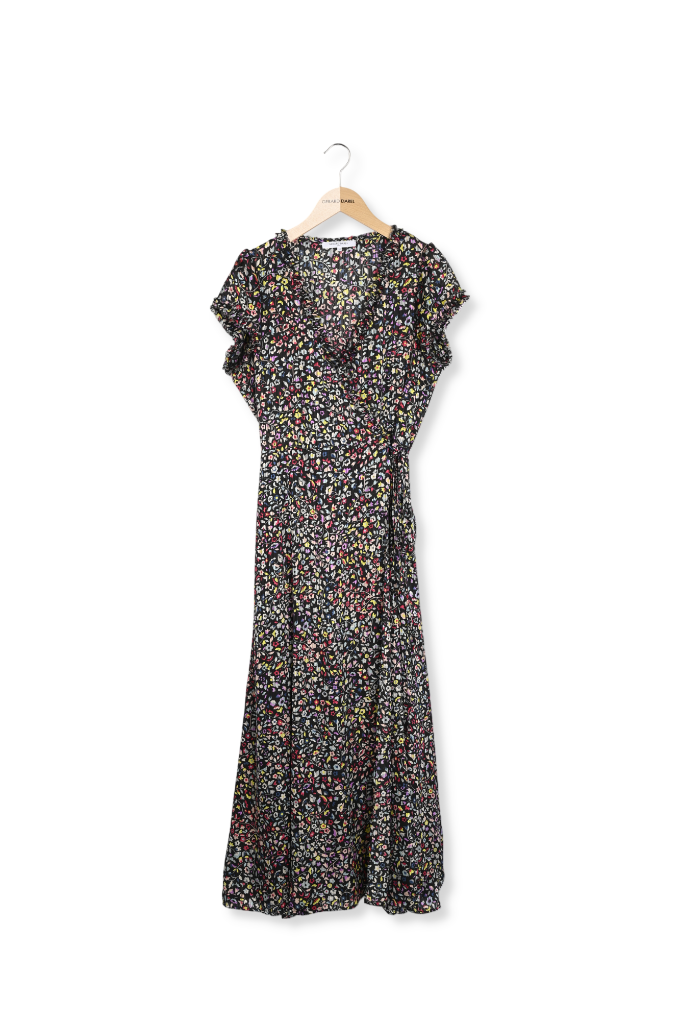 SUSY - Robe longue en jacquard imprimé Faume - seconde main