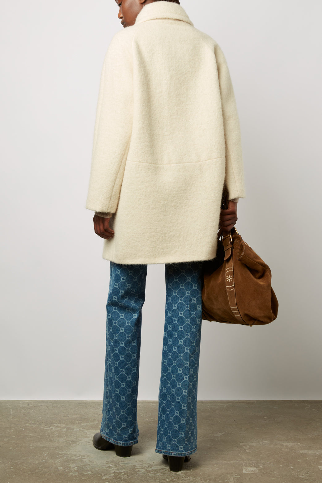Manteau droit esprit caban - SALEHA Faume - seconde main