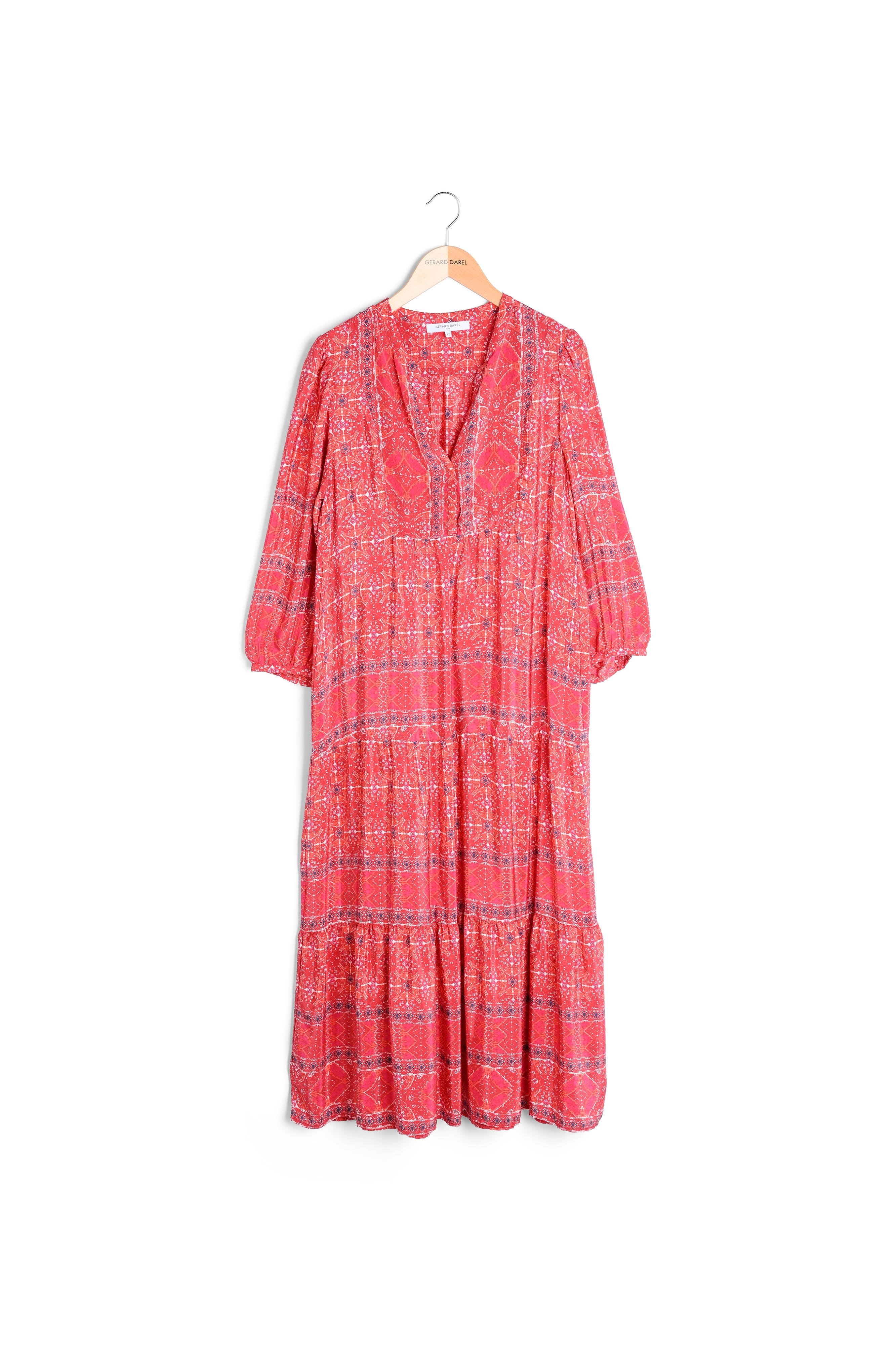 Robe longue motif ethnique - JALMAIN Faume - seconde main