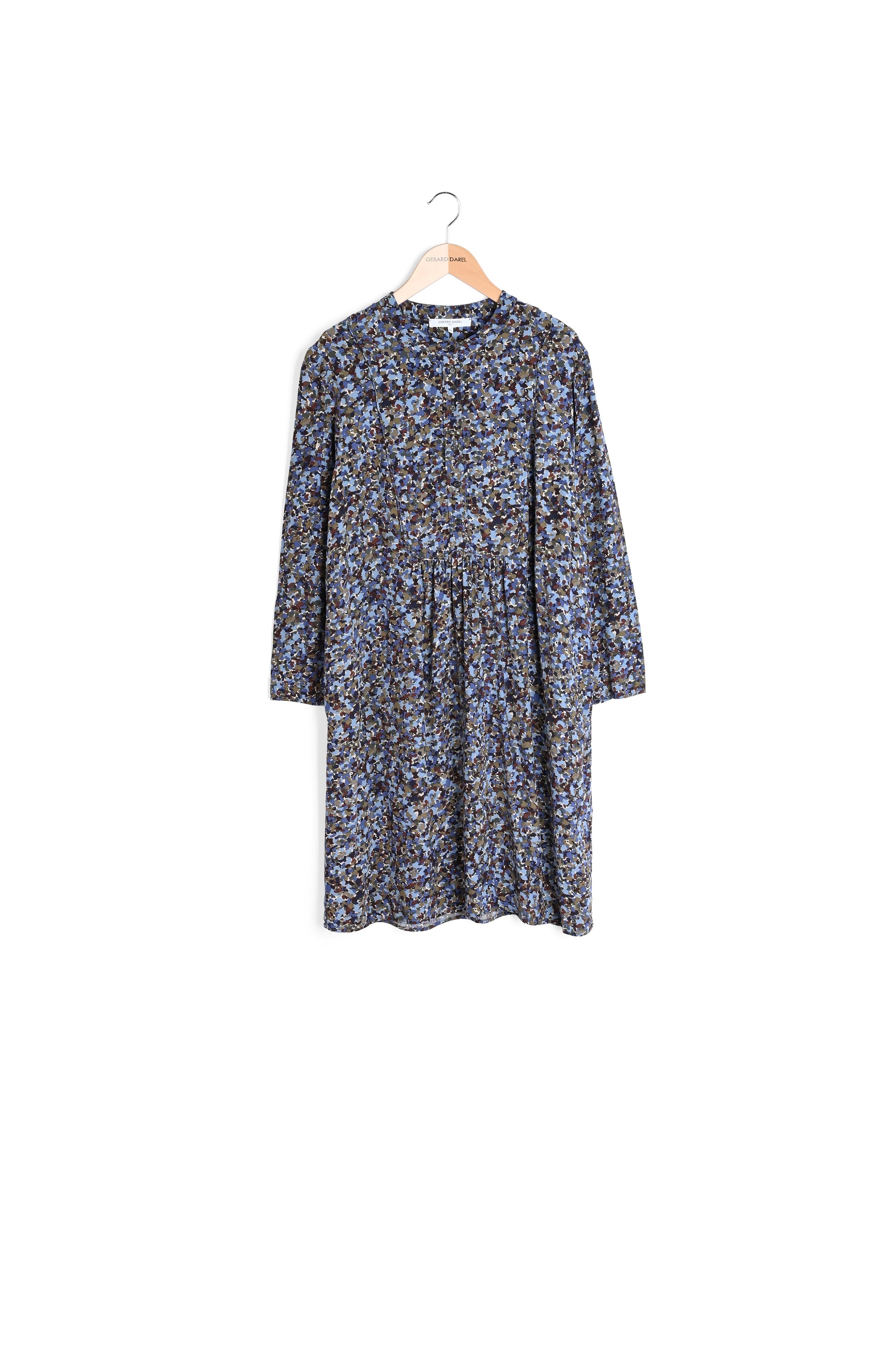 Robe imprimée à plastron - JOY Faume - seconde main