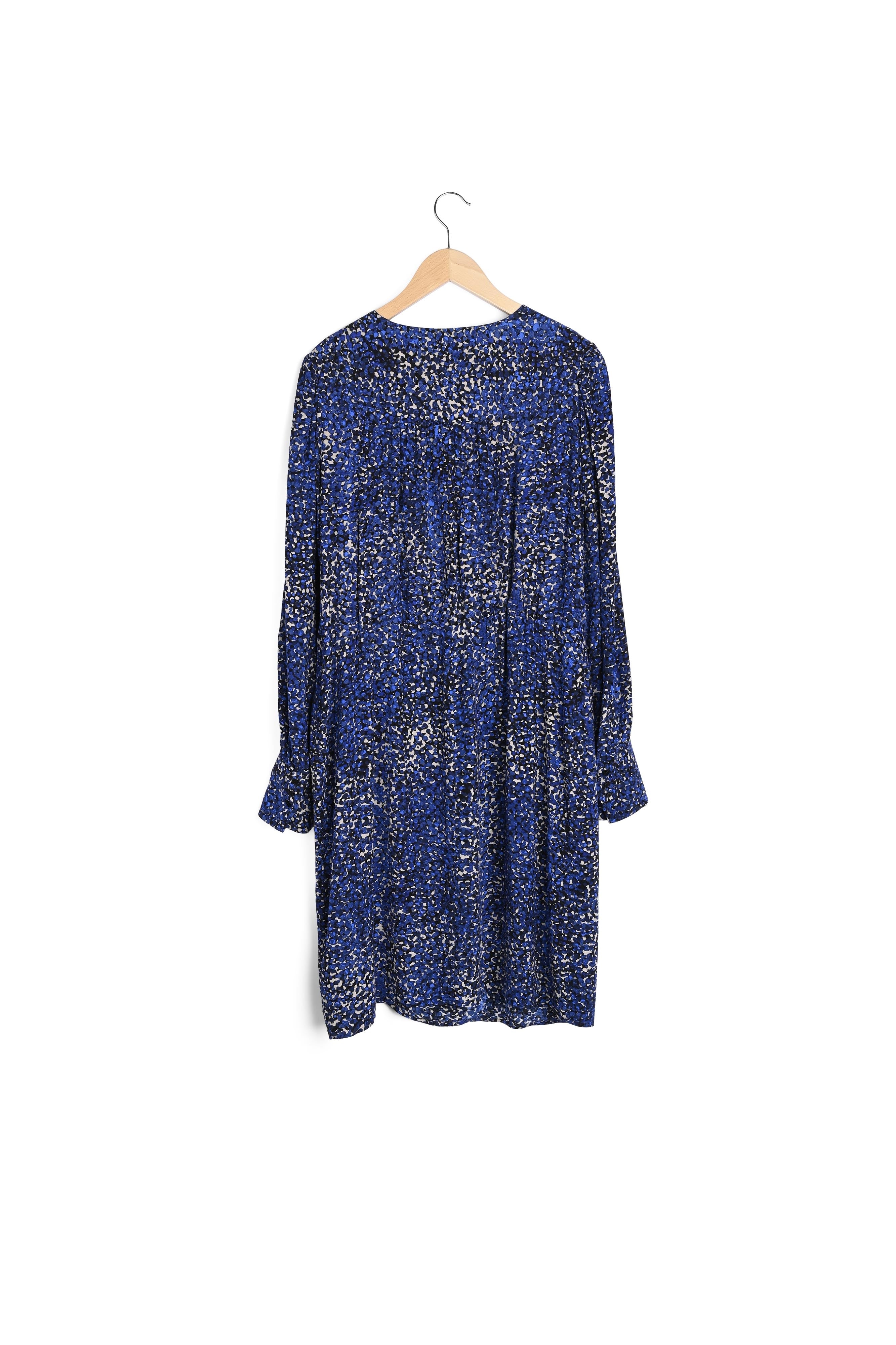 Robe portefeuille en crêpe imprimé - JOE Faume - seconde main