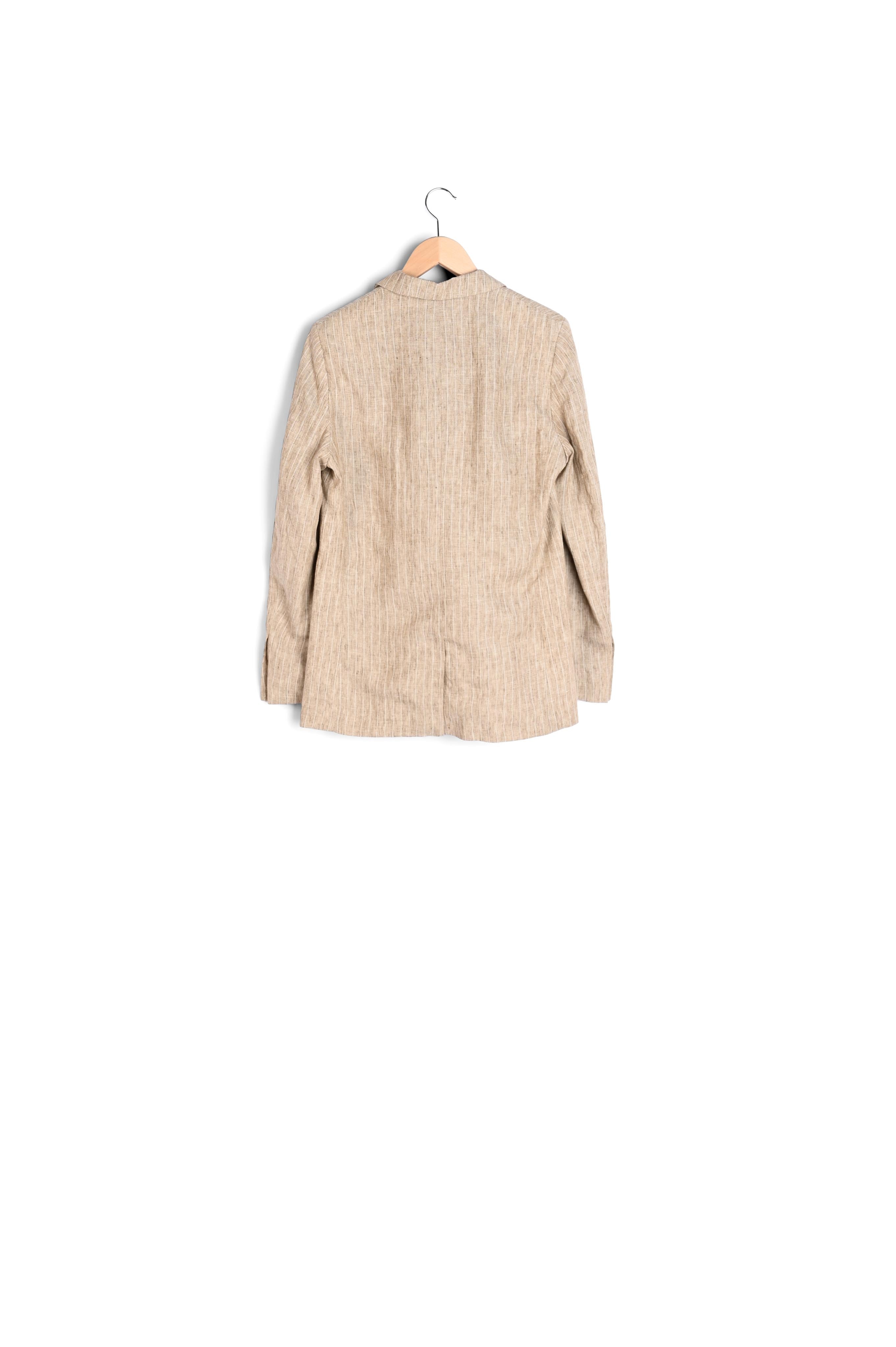 Blazer rayé en lin - NYLA Faume - seconde main
