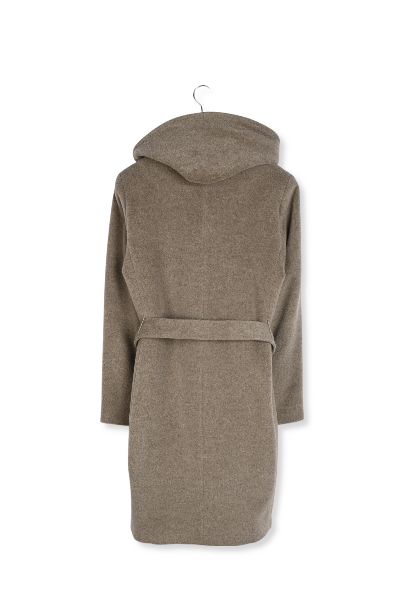 Manteau ceinturé à col drapé - SIDONIE Faume - seconde main