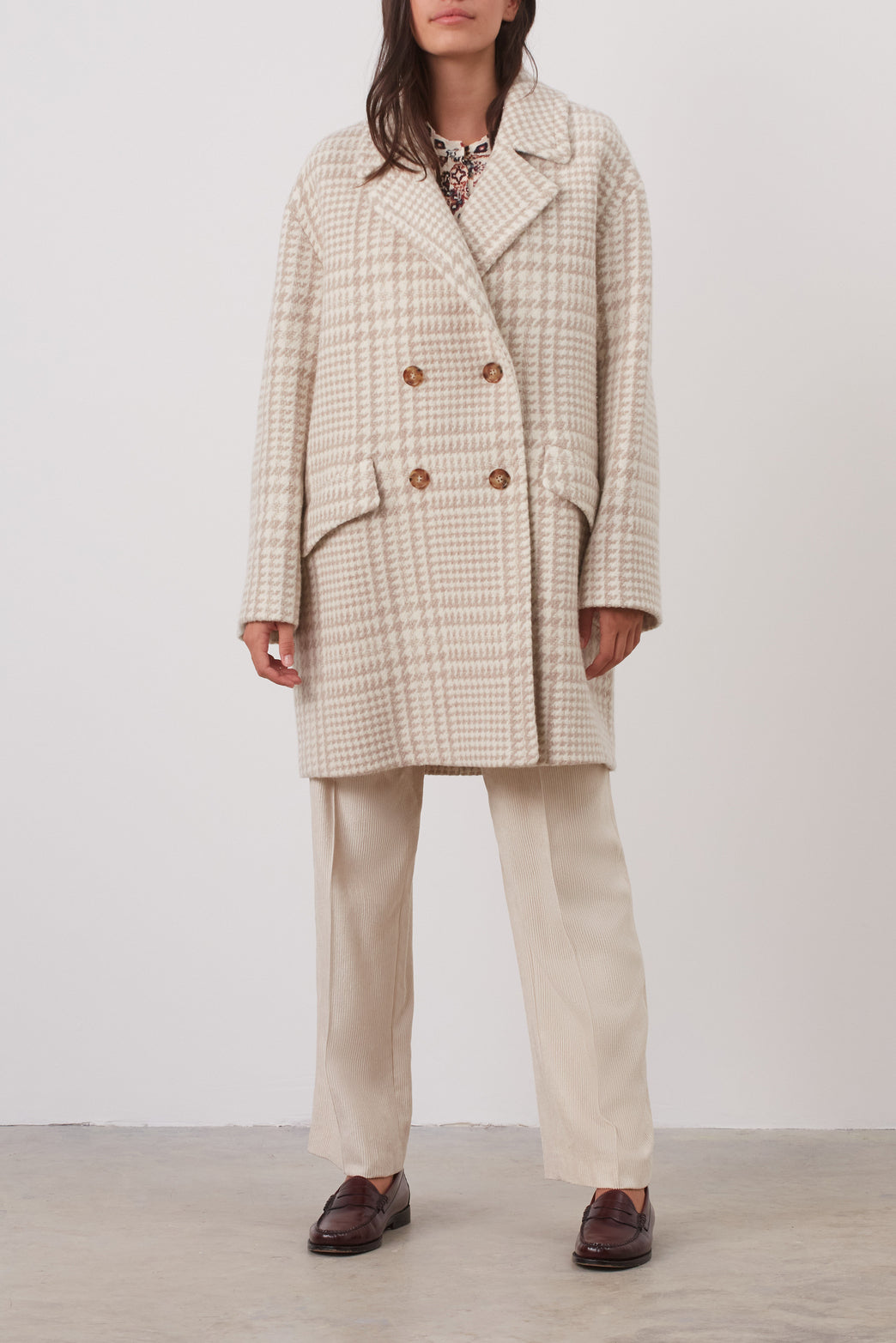 Manteau en laine maxi - SARAH Faume - seconde main