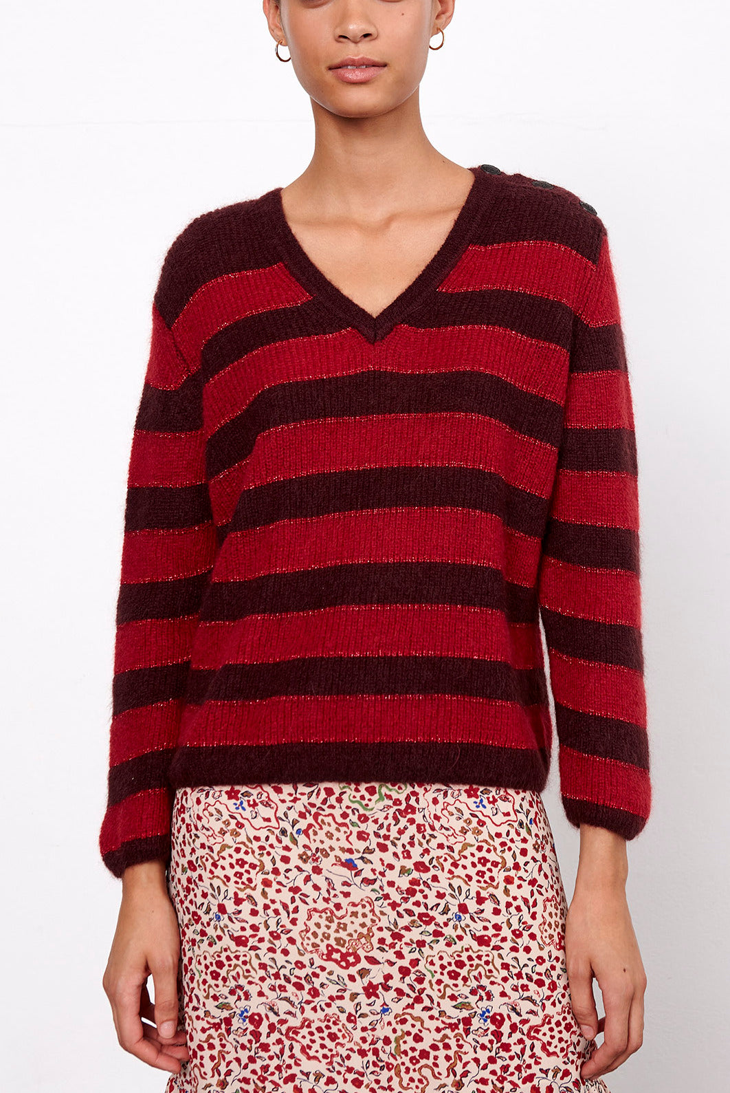 SARDAIGNE - Pull à rayures Faume - seconde main