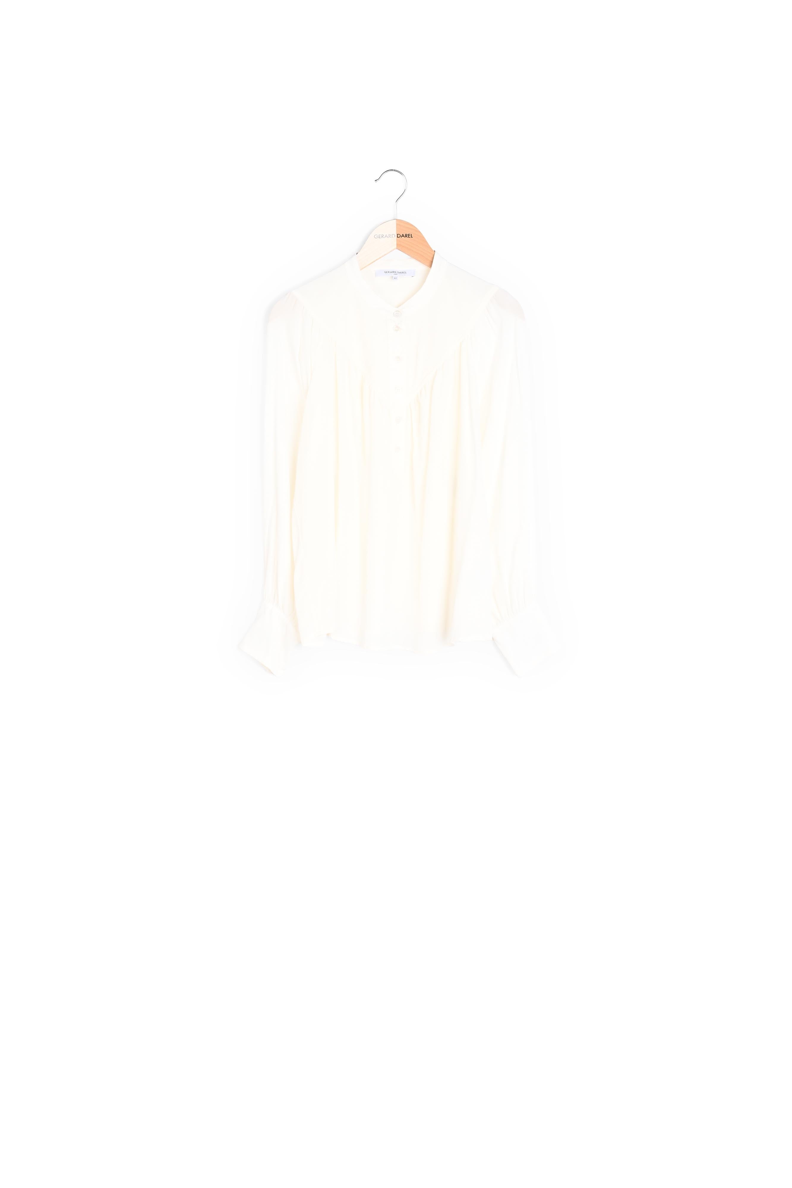 Blouse unie en soie - CAMILL Faume - seconde main
