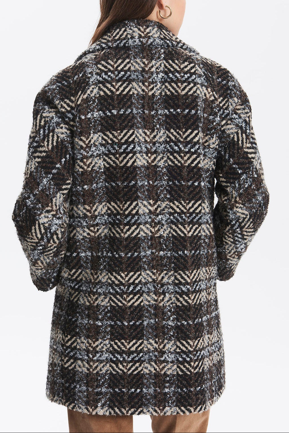 POEMA - Manteau court en tweed Faume - seconde main