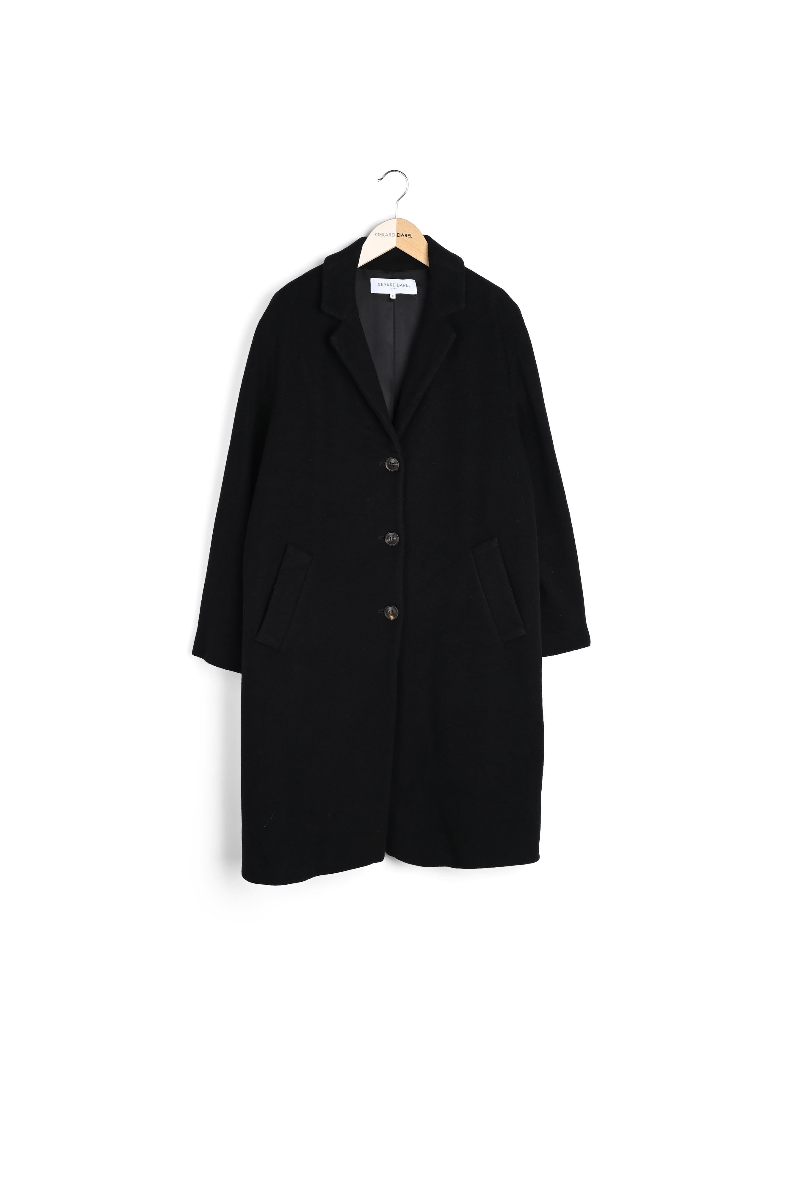 Sim - Manteau en laine vierge et cachemire Faume - seconde main