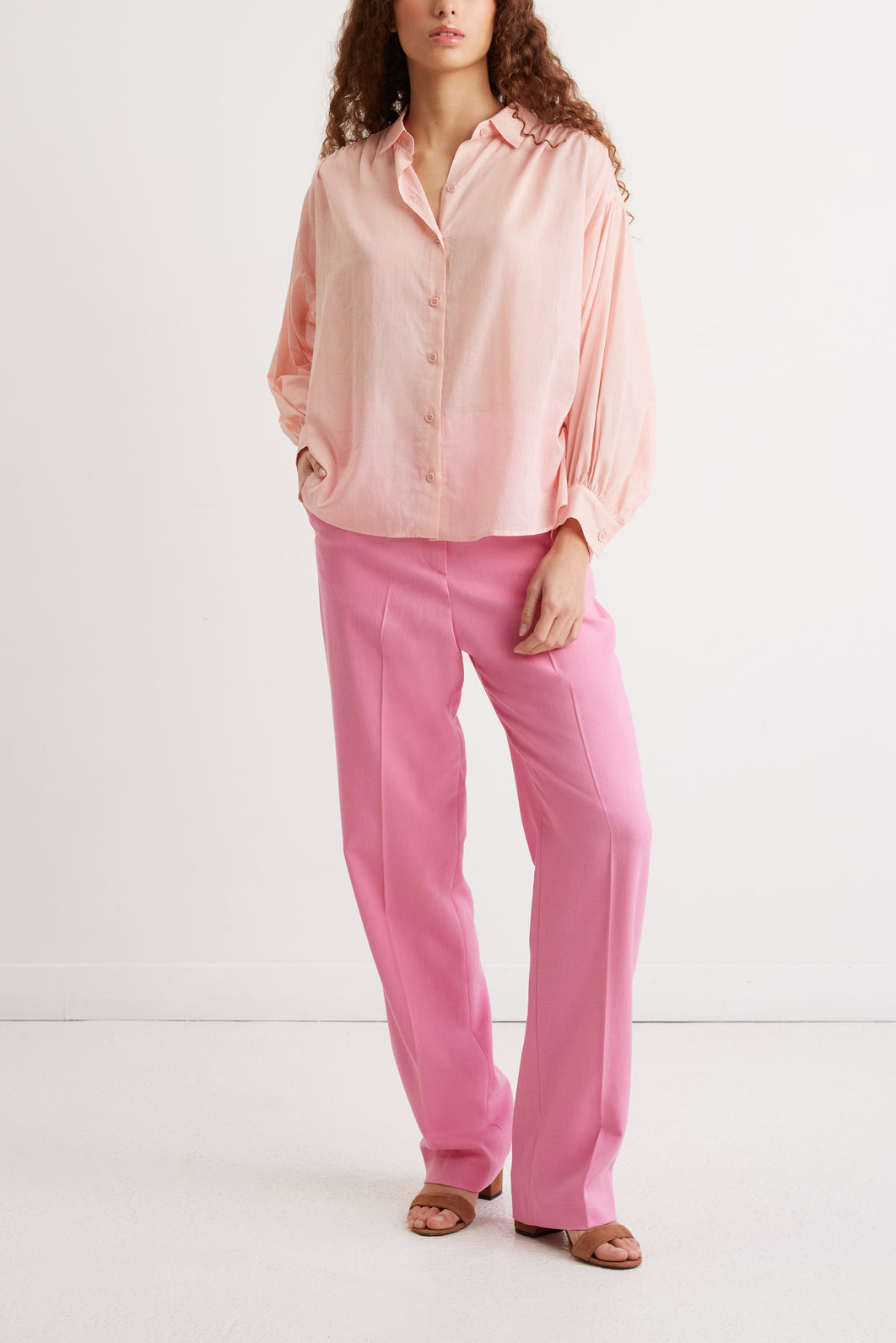 Chemise en voile de coton - CALIXTE Faume - seconde main