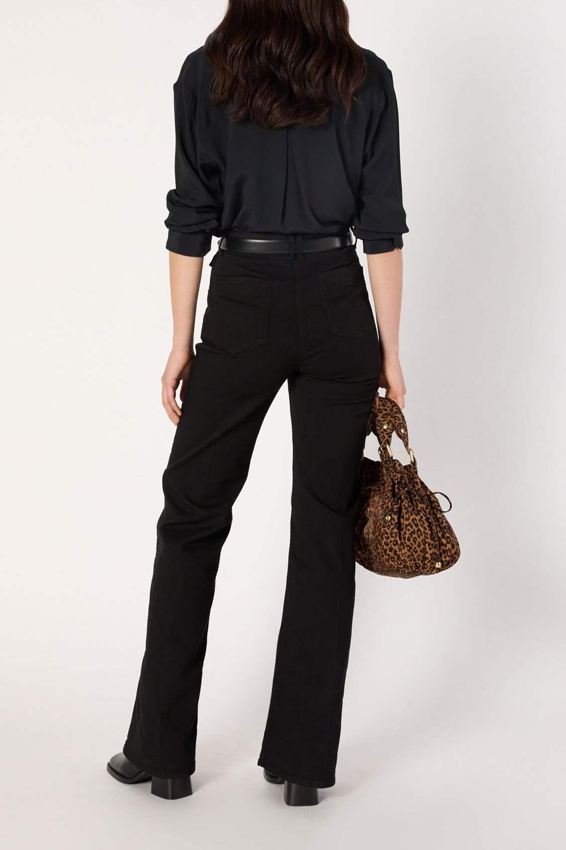 Chemise fluide noire - BEATA Faume - seconde main