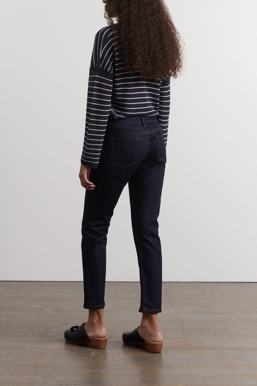 ESME - Jean slim 7/8 en coton Stretch Faume - seconde main