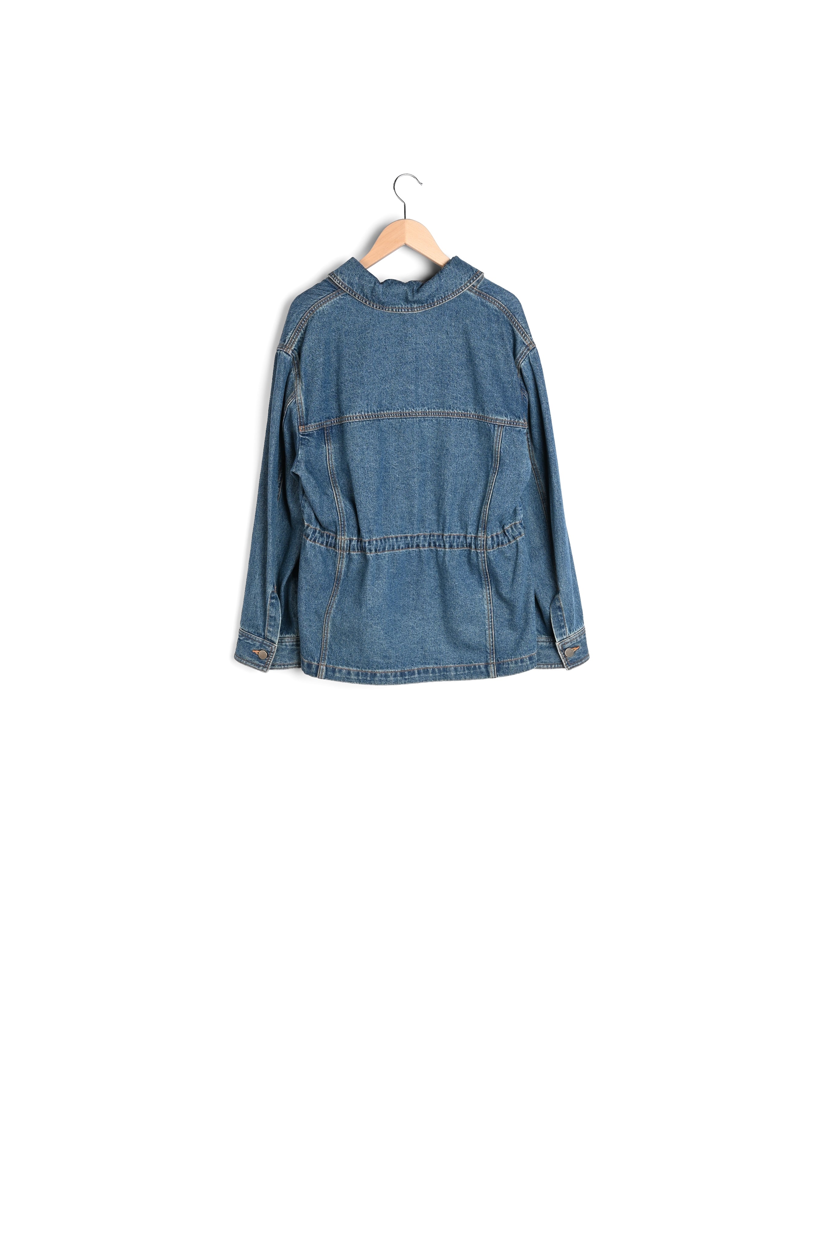 AMBRE - Veste oversize en jean Faume - seconde main