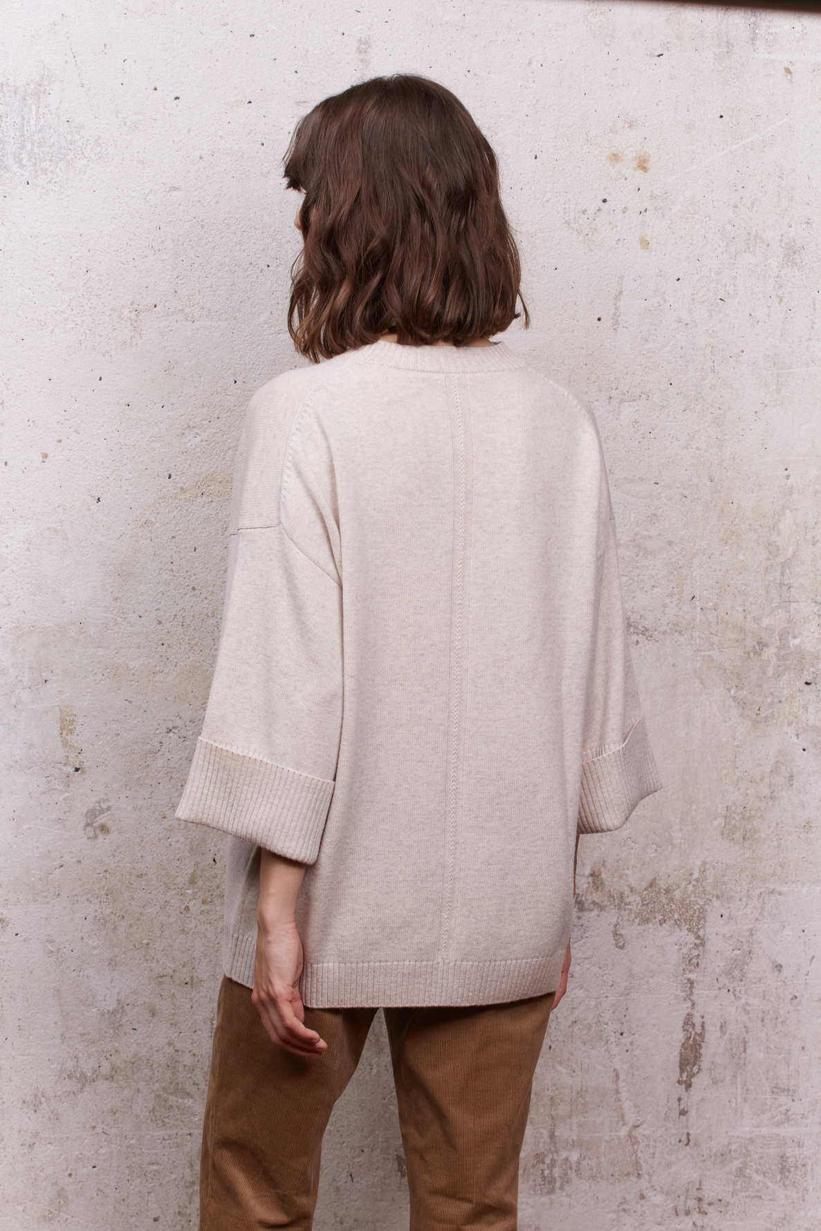 Pull oversize en laine - LALIA Faume - seconde main