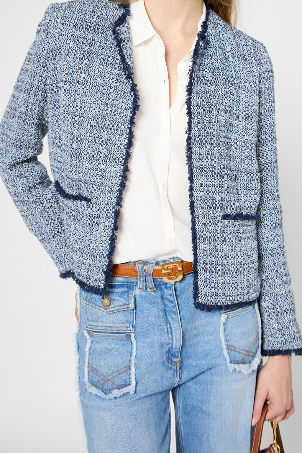 Veste en tweed - ROMELINE Faume - seconde main