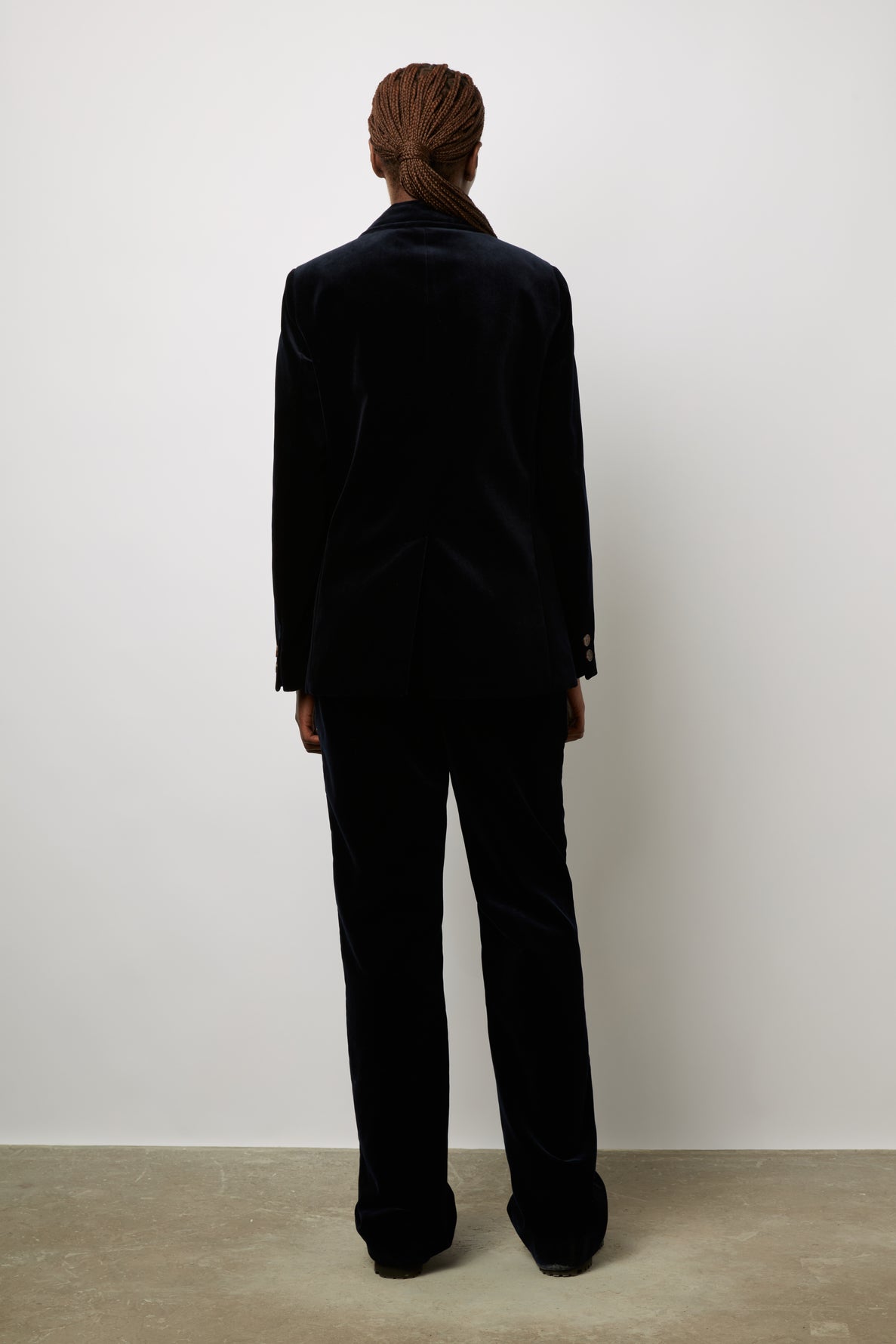 Veste de tailleur en velours - NORIANE Faume - seconde main