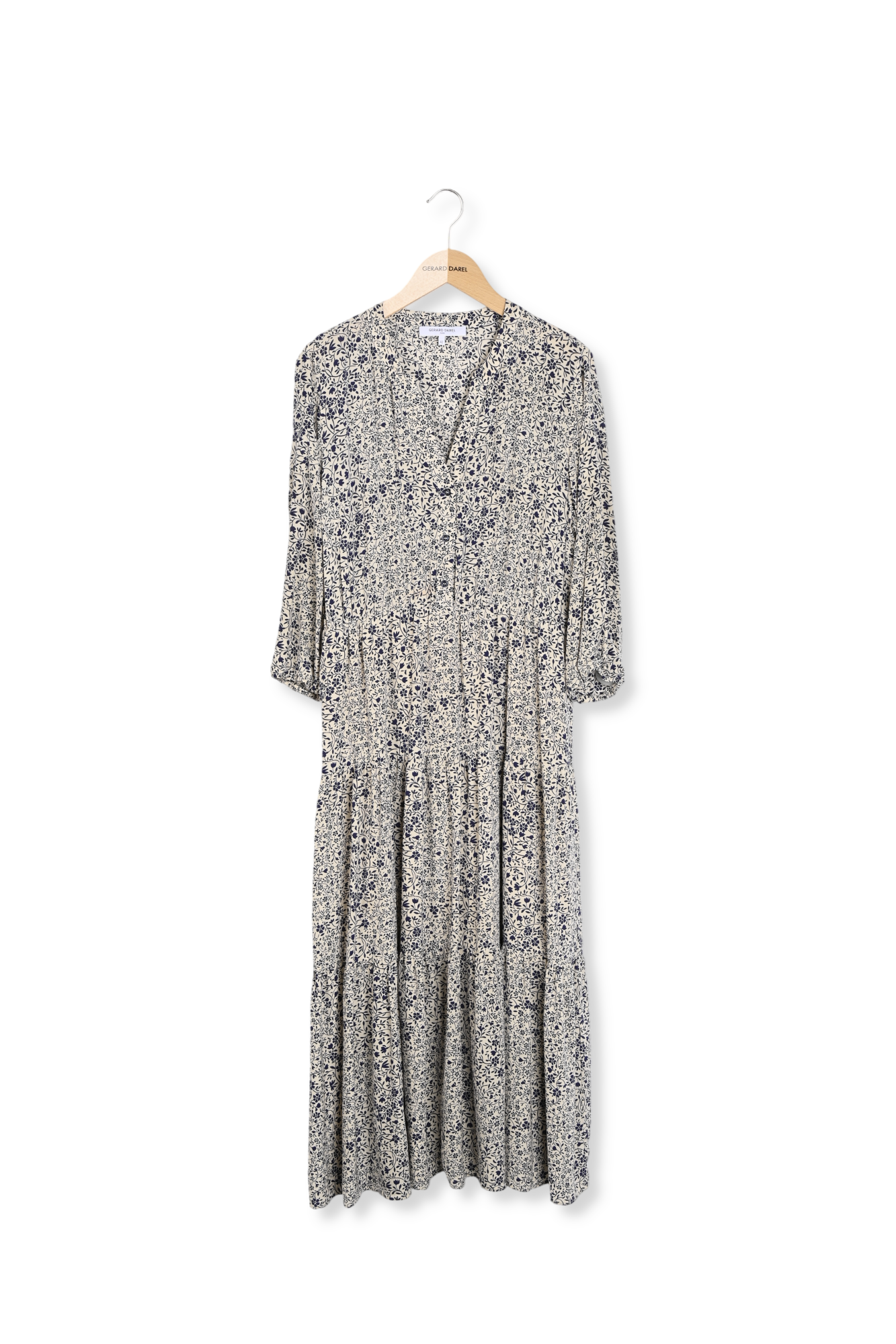 Robe longue imprimé floral - ERINNA Faume - seconde main