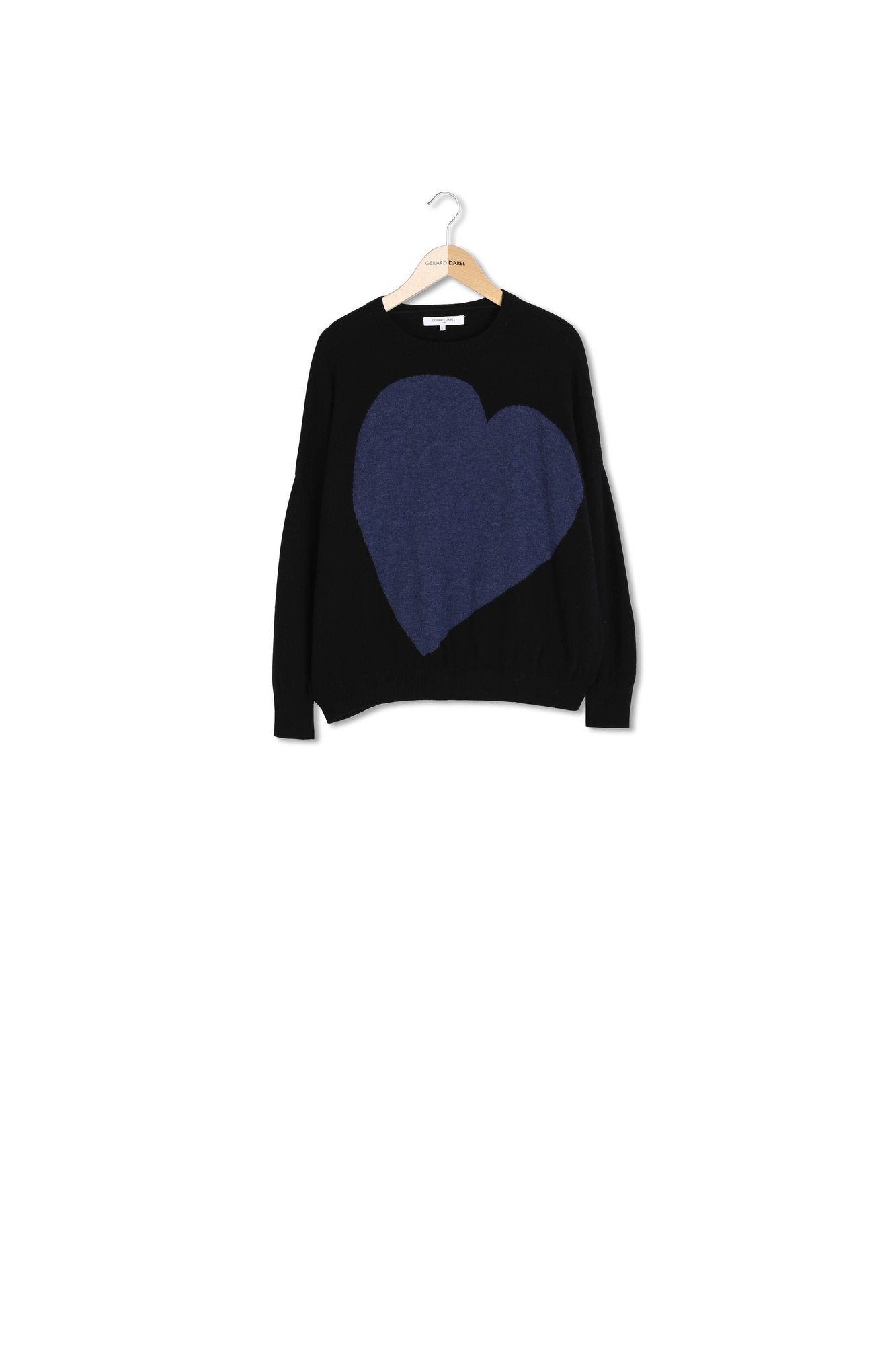 Pull à c½ur en laine - JORDANE Faume - seconde main