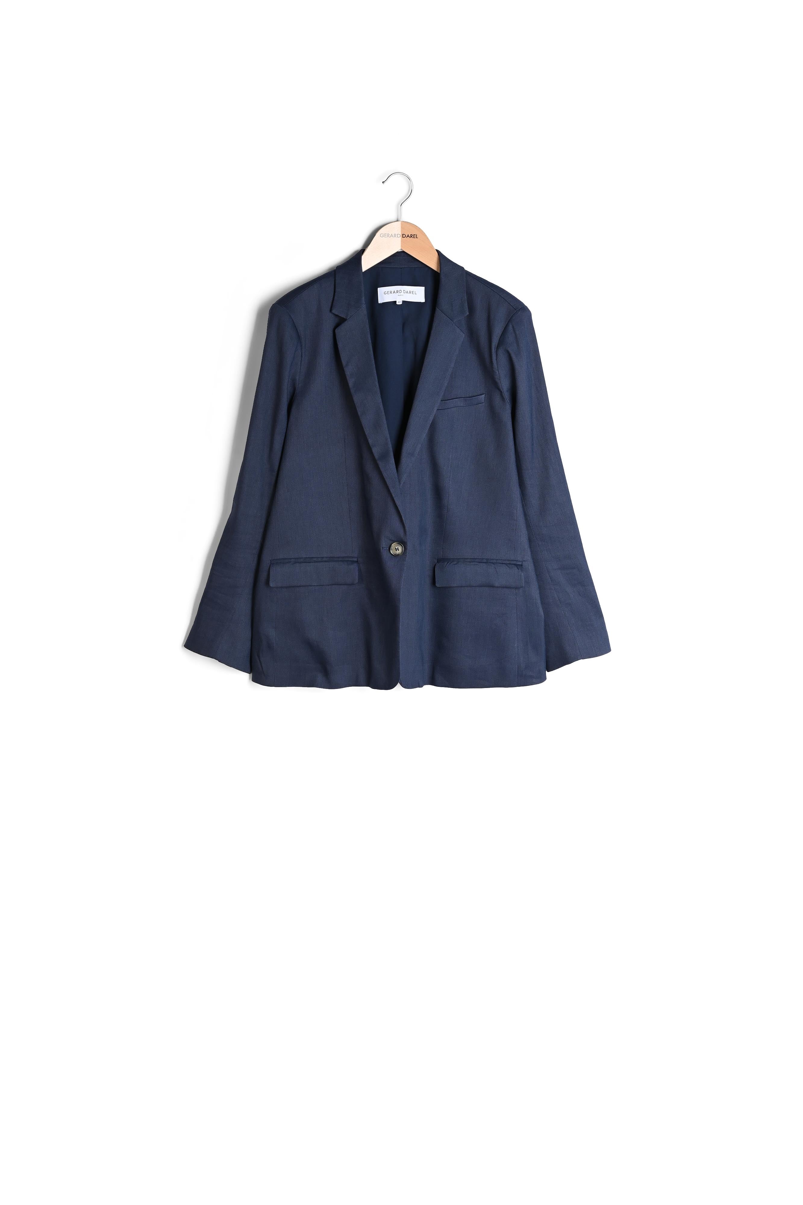 ANTONELLA - Veste de tailleur en lin Faume - seconde main