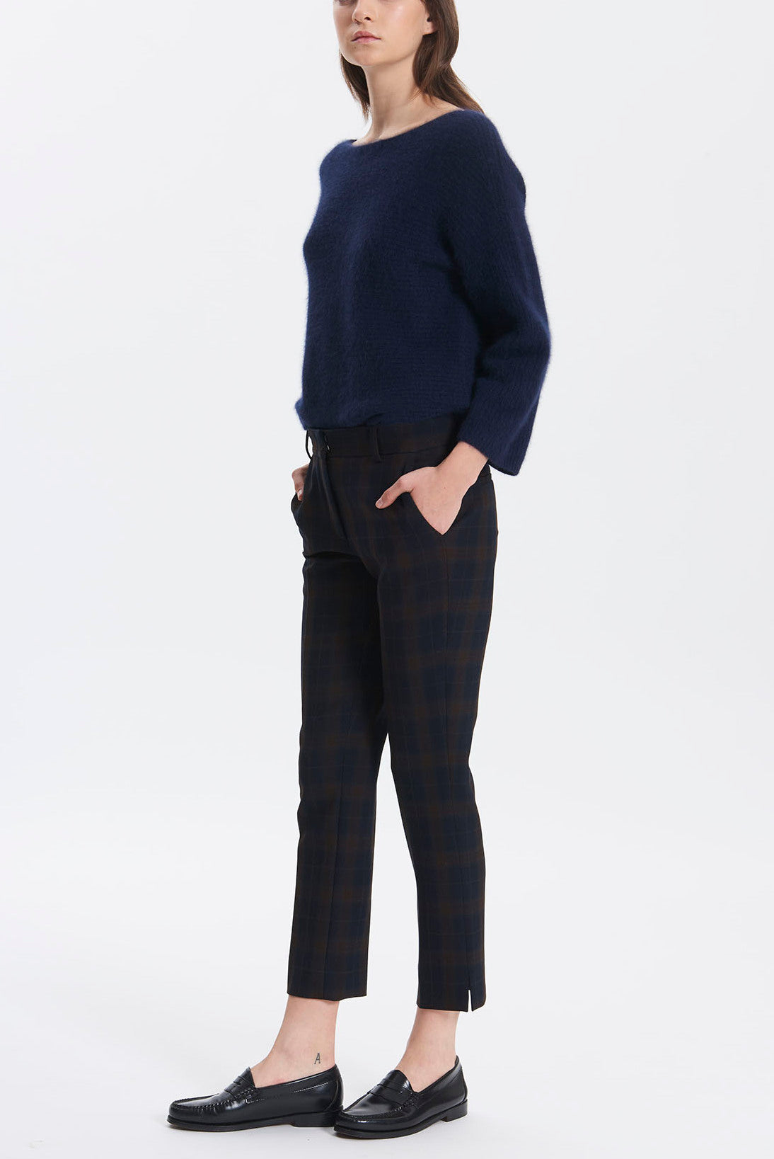 LIAM - Pantalon 7/8 à carreaux Faume - seconde main